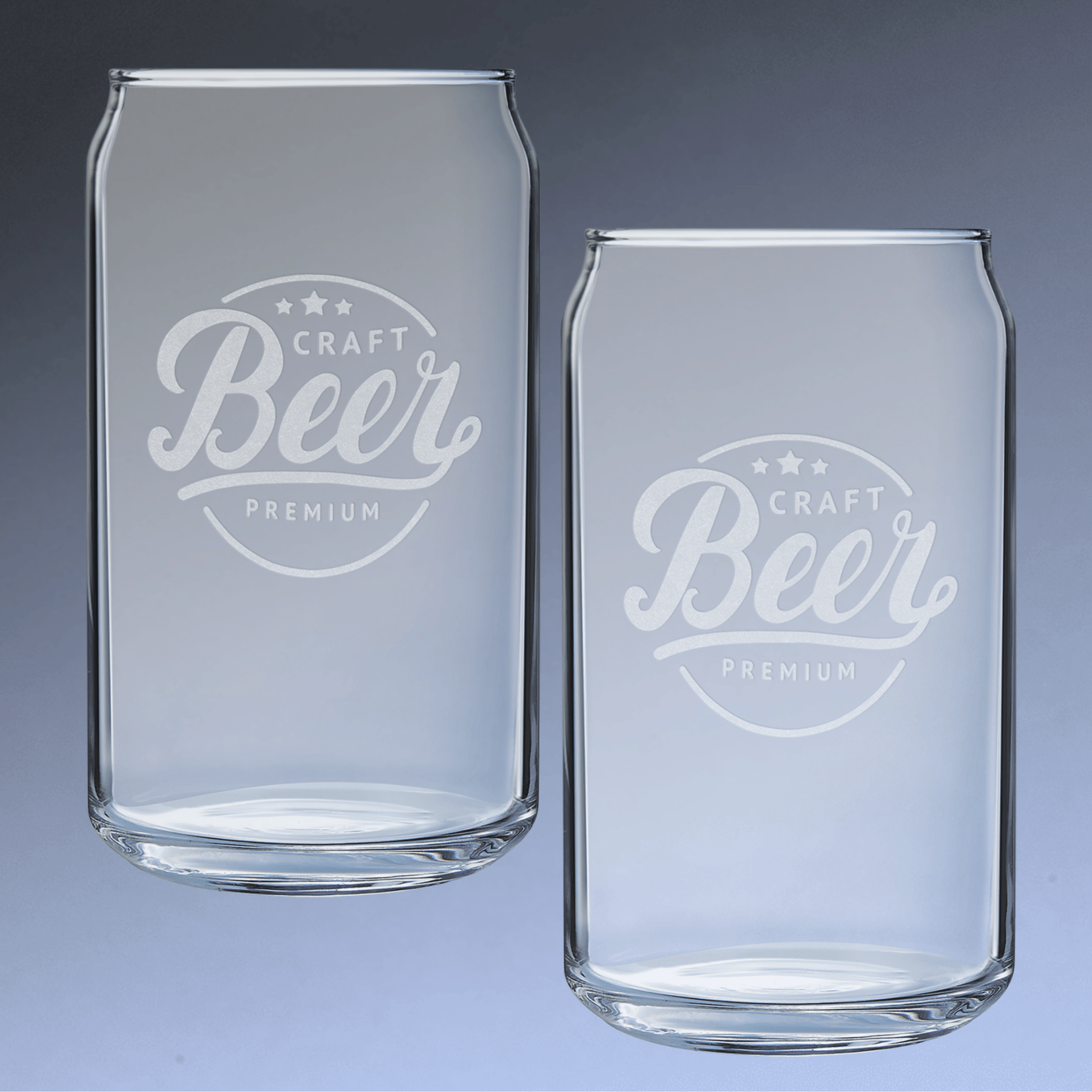 Personalized Beer Can Glass – Engraved Polar Camel Drinkware
