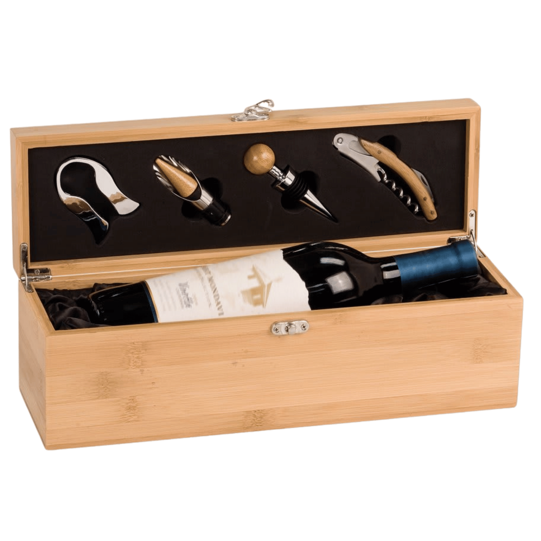 Wine Box Gift Sets with Personalized Engraving – Multiple Styles & Finishes