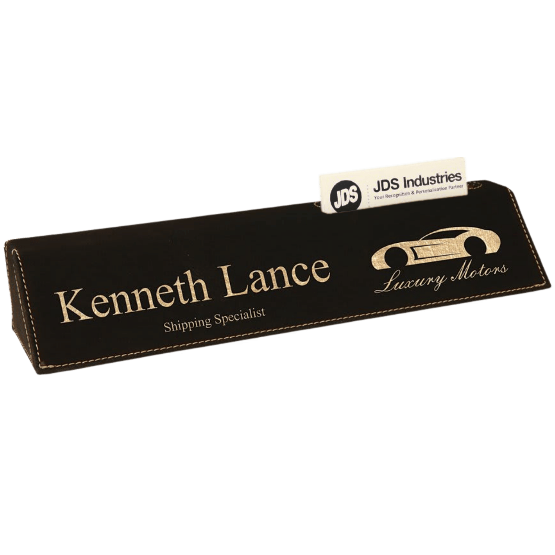 Premium Desk Wedges in Genuine Wood and Leatherette