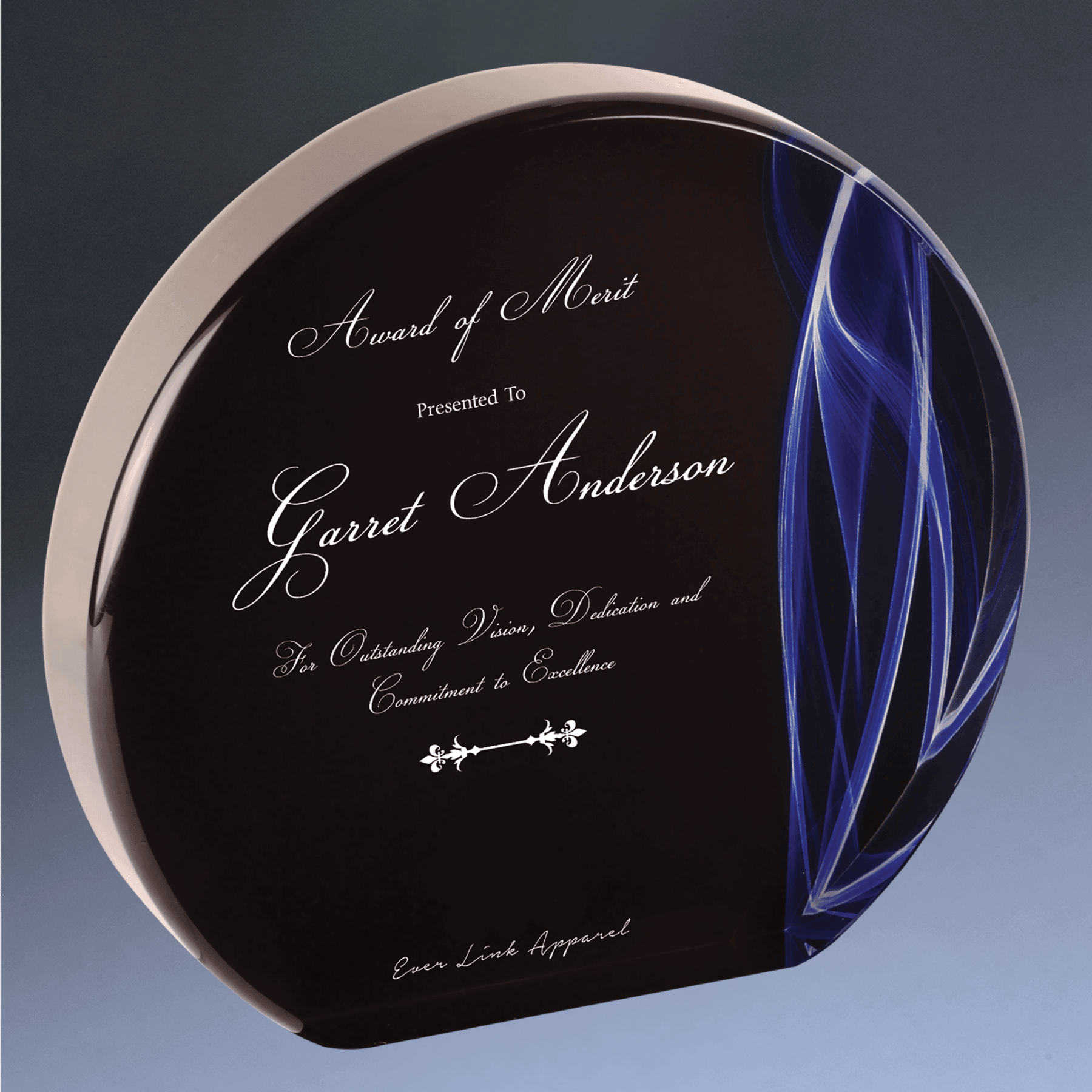 Premier Vapor Acrylic Awards for Recognition and Display