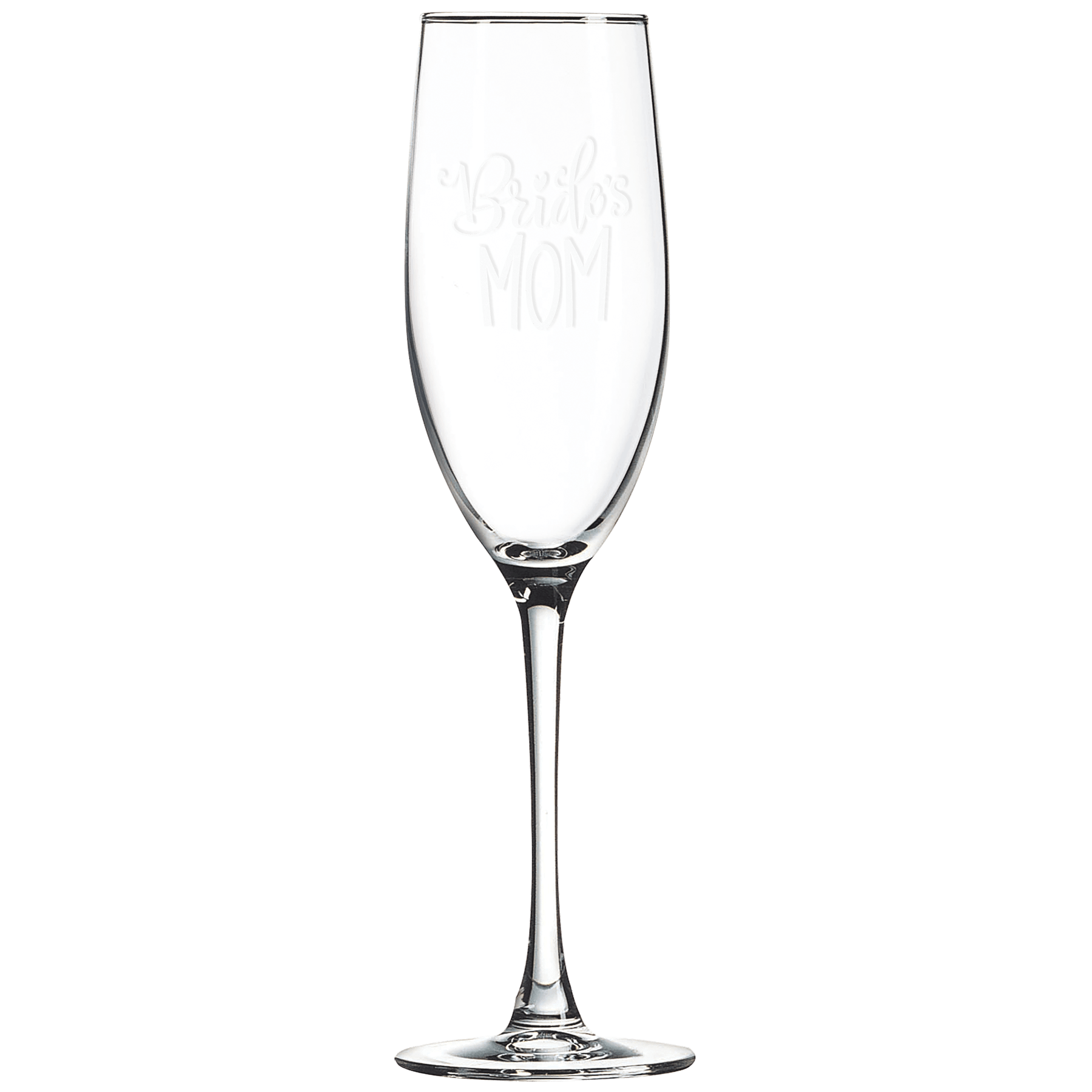 Personalized Champagne Flute with Custom Engraving