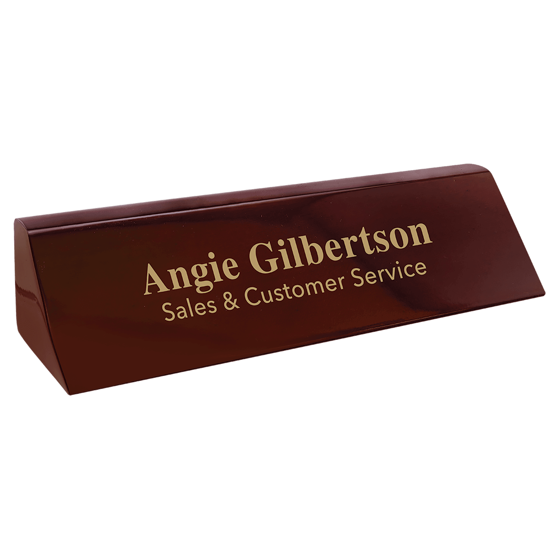 Premium Desk Wedges in Genuine Wood and Leatherette