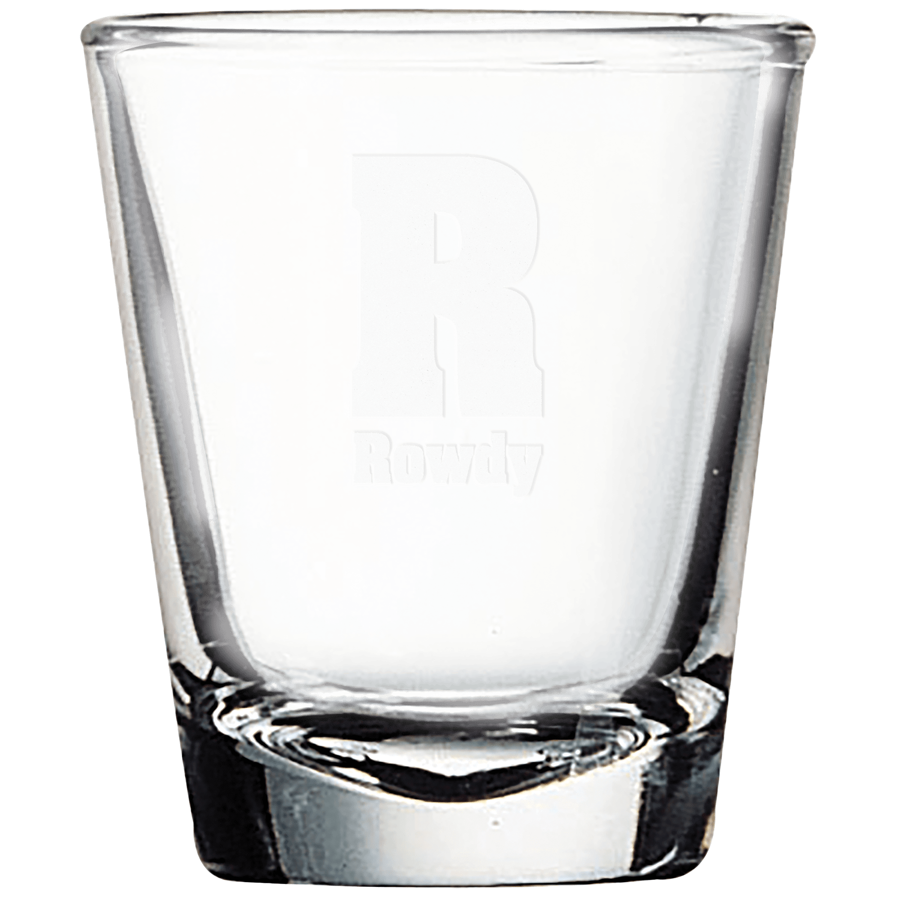 Personalized Shot Glass - Square or Round with Custom Engraving Round / 1.7 oz