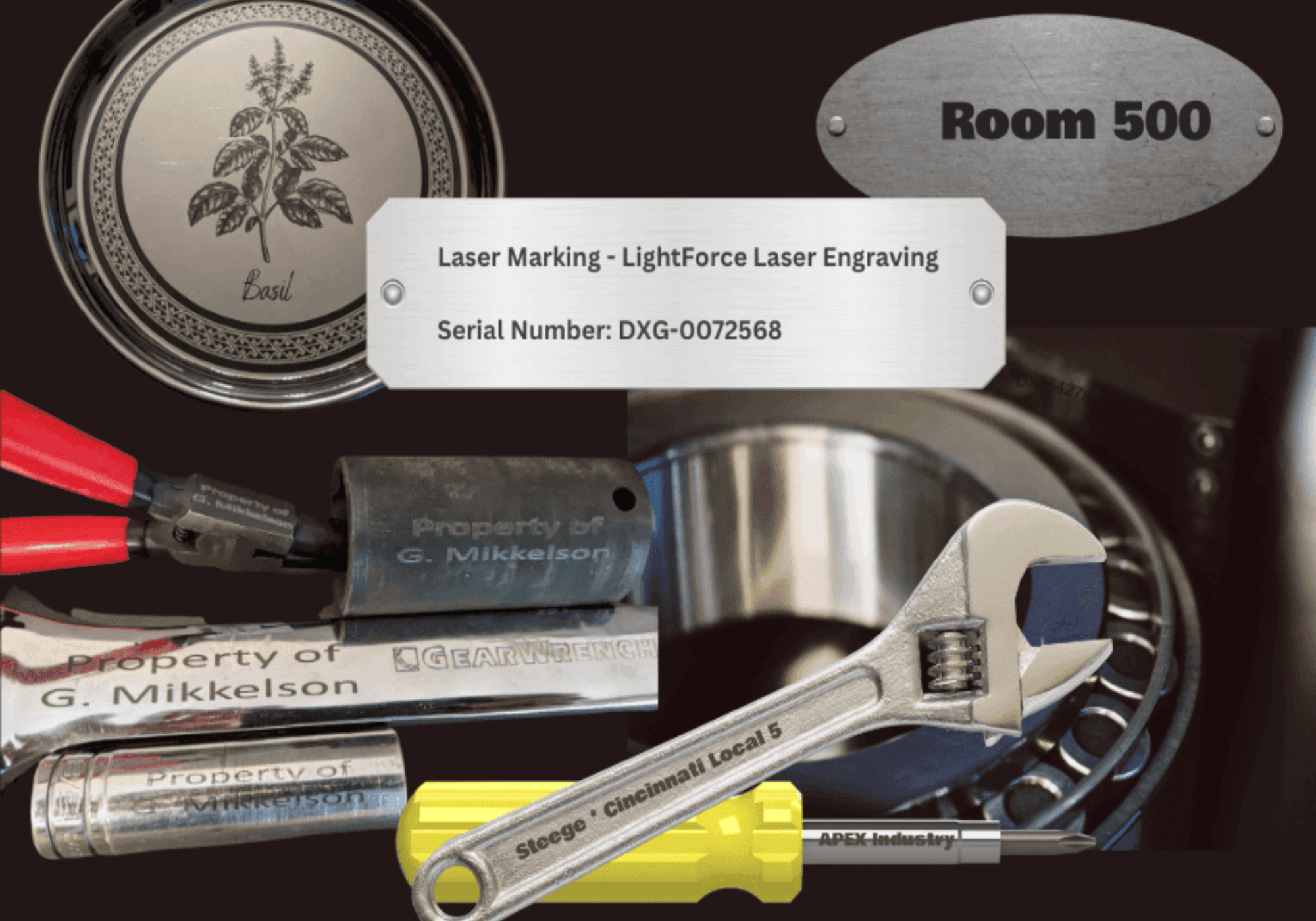 Laser Metal Marking in Cincinnati