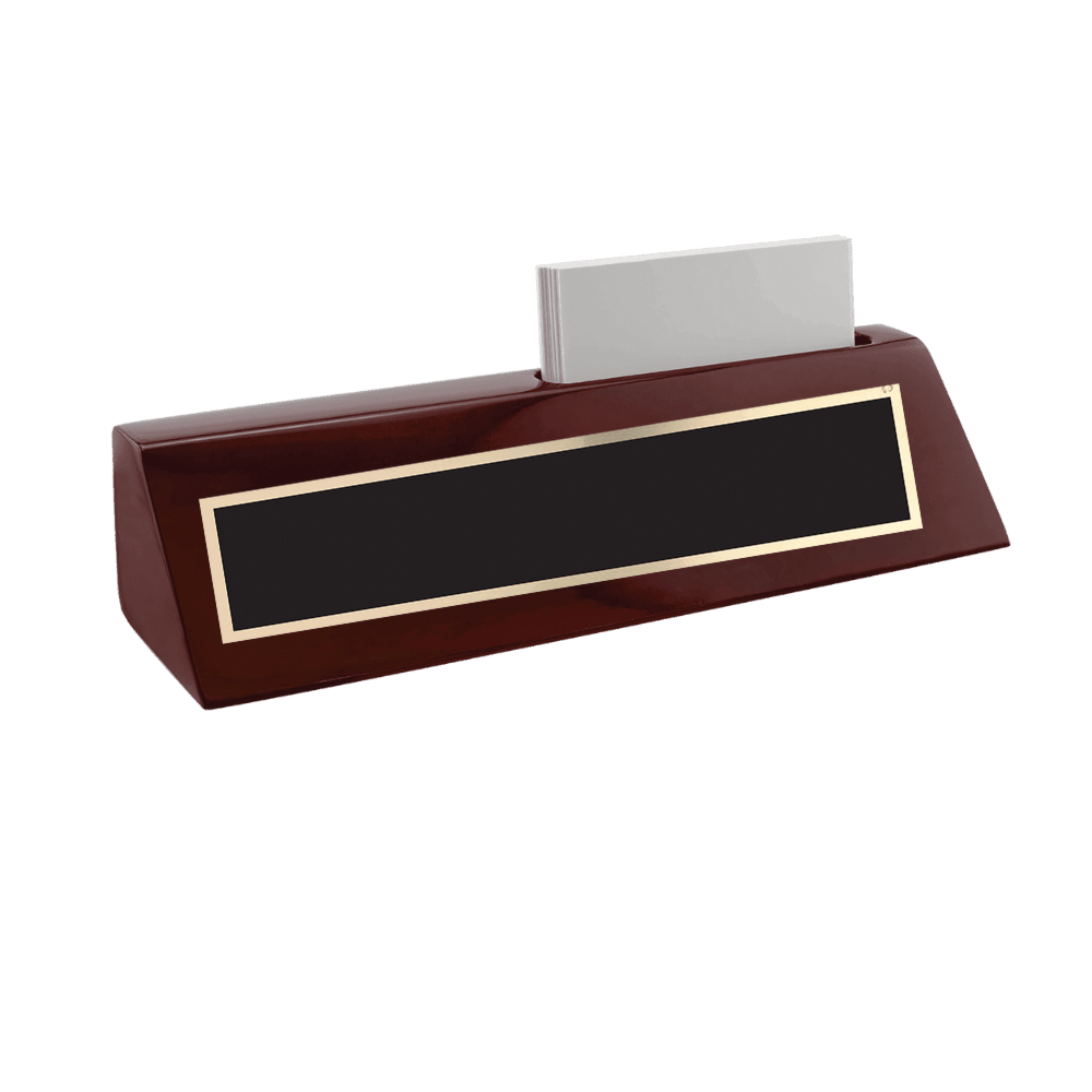 Desk Wedges (Brass Plates Optional)