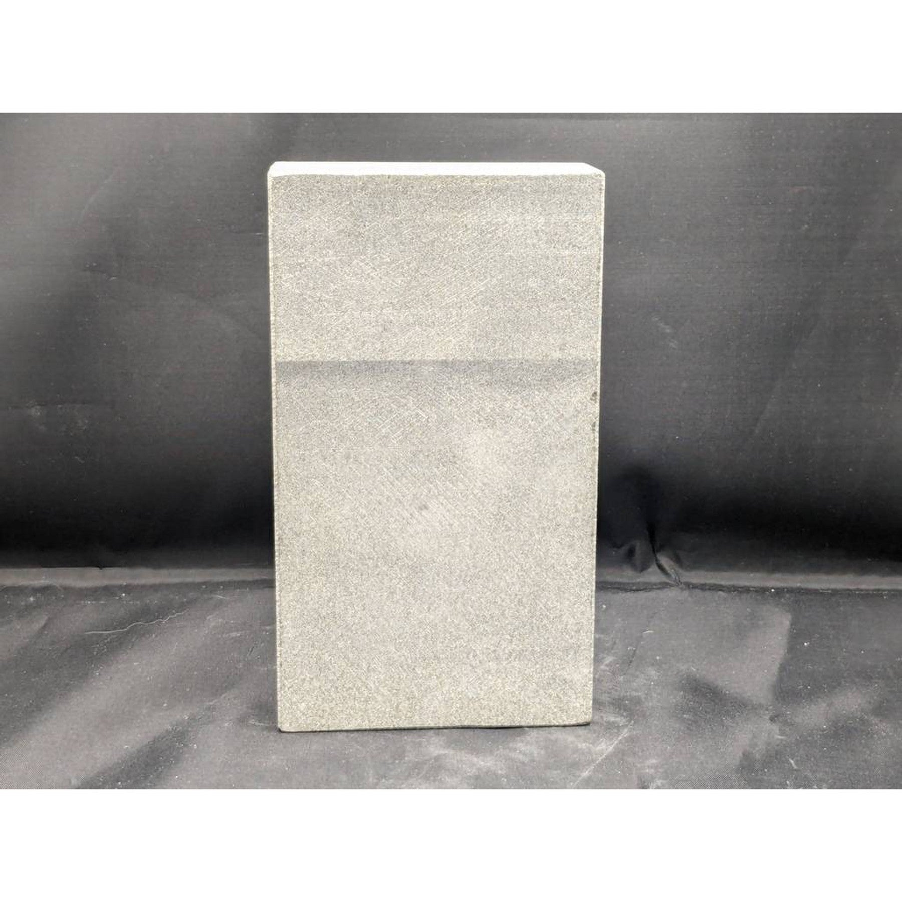 Custom Engraved Granite Memorial Markers - Cemetery Markers 4" x 7" x 2" Thickness / Black Granite