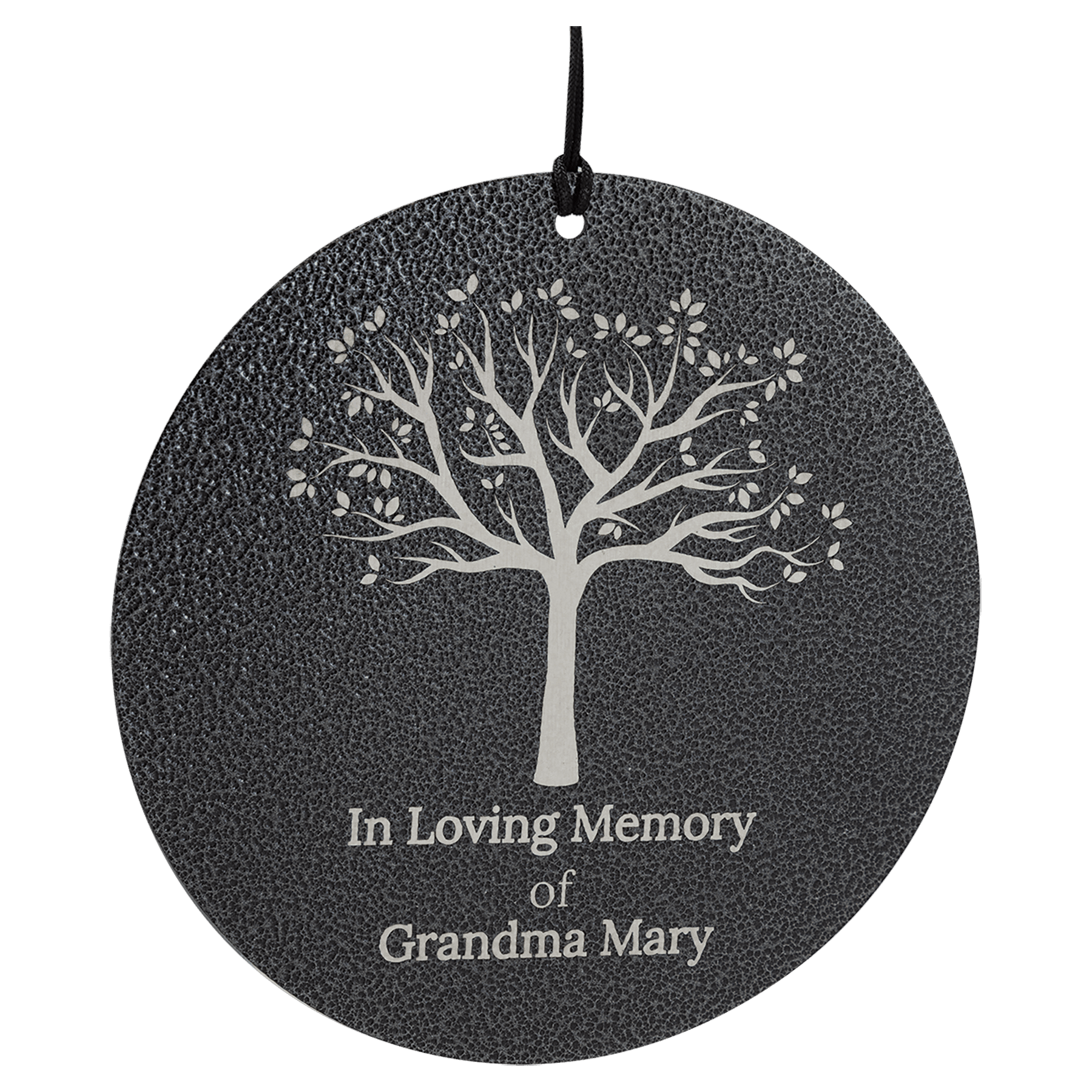 Personalized Black Aluminum Wind Chime – 30" & 36"