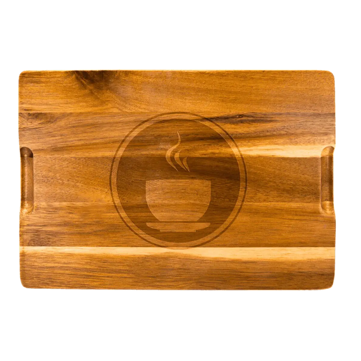 Engraved Acacia and Slate Cutting Board – For Serving and Charcuterie Design Your Own / 13" x 9"