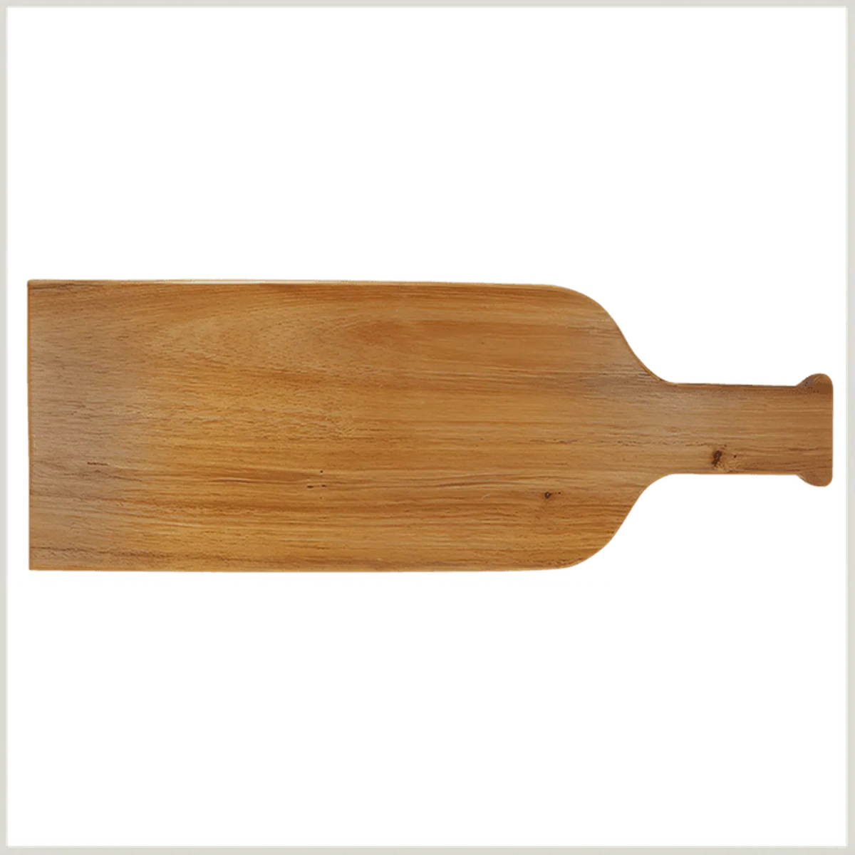 Personalized Wine Bottle Cheese Board - Slate & Acacia Wood with Tools 17 1/2" x 6"