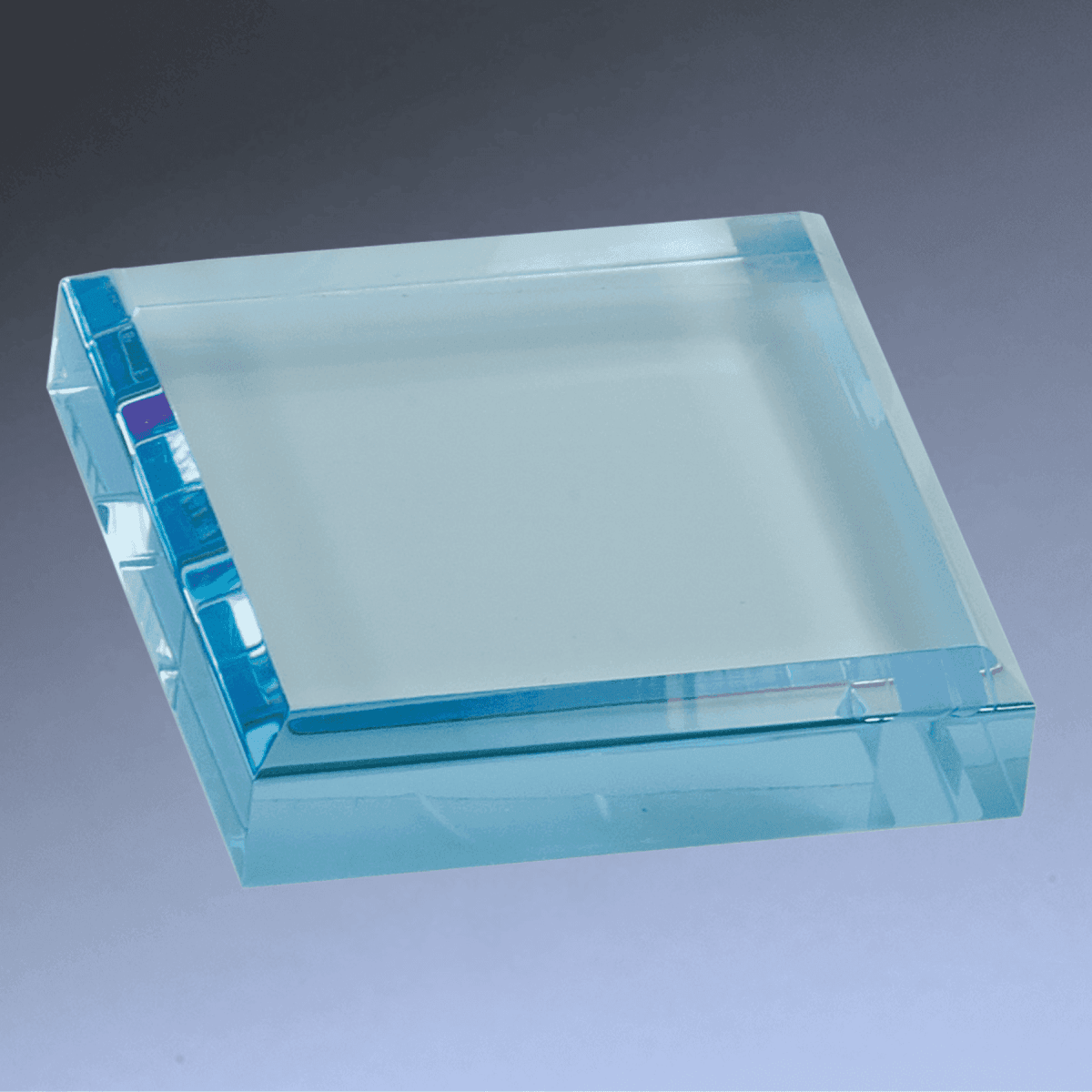 Acrylic Paperweights with Engraved Personalization - Square
