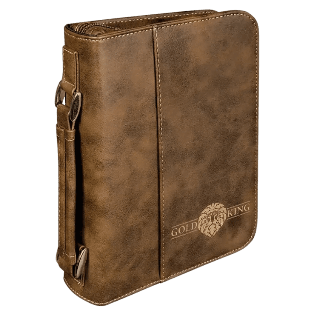 Bible and Book Covers in Leatherette Colors - Rustic/Gold
