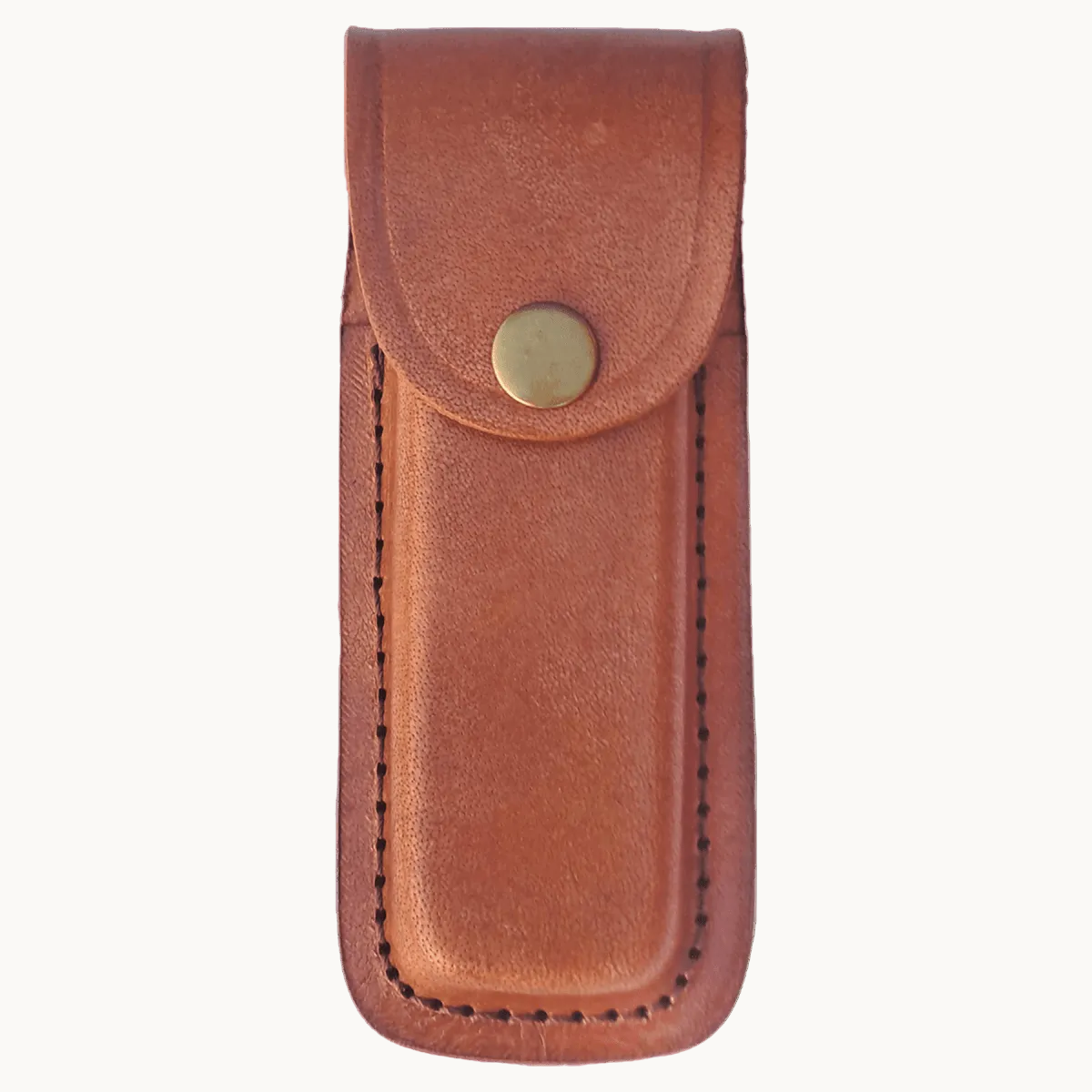 Bison River Leather Belt Sheaths for Survival Knives - Snap Closure