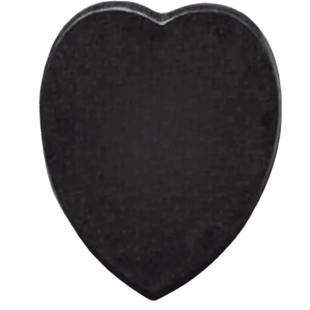 Custom Granite Memorial Plaques – Indoor or Outdoor Use Heart / 6.5" / Granite