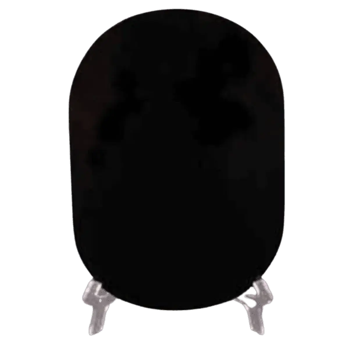 Custom Granite Memorial Plaques – Indoor or Outdoor Use Oval / 5" x 7" / Granite