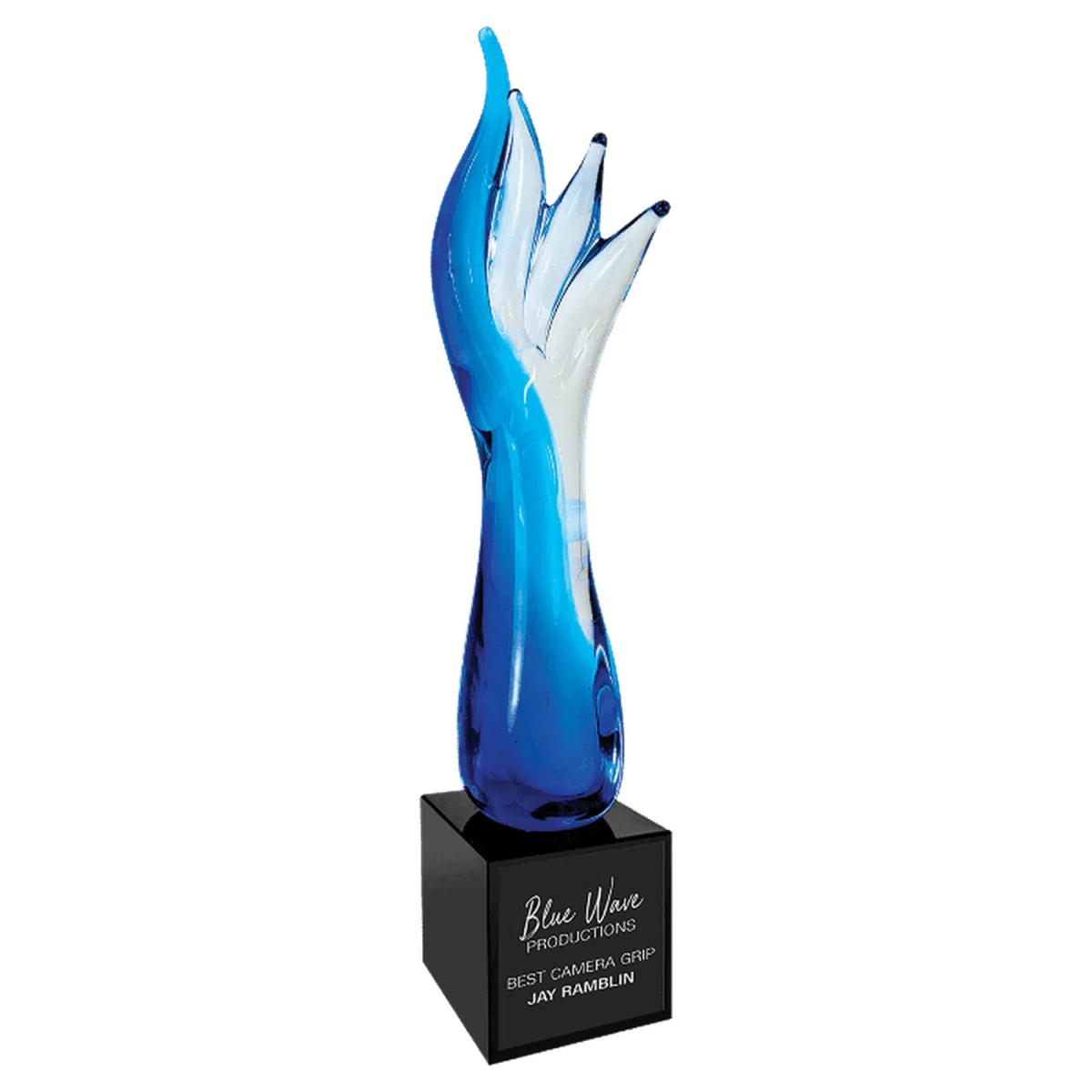 Blue Aspire Art Glass Default Title