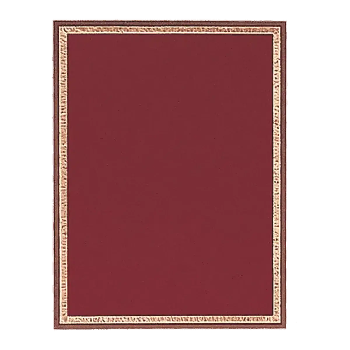 Engraved Plated Brass Florentine Plaque Plates (4 Sizes) Gold Engraving Red / 4" x 6"