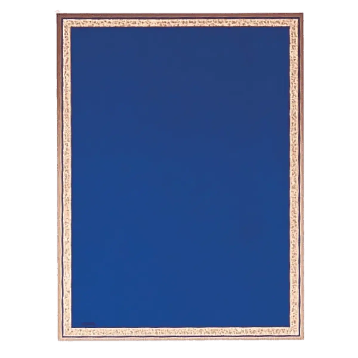 Engraved Plated Brass Florentine Plaque Plates (4 Sizes) Gold Engraving Blue / 4" x 6"