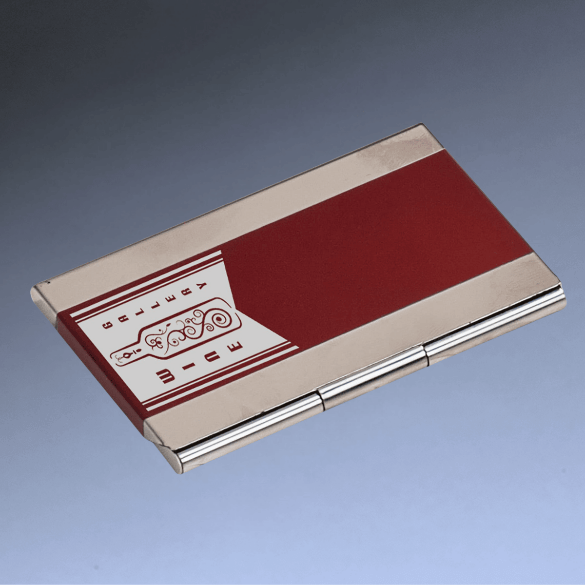 Business Card Cases – Wood and Stainless Steel Styles - Maple Finish Beechwood