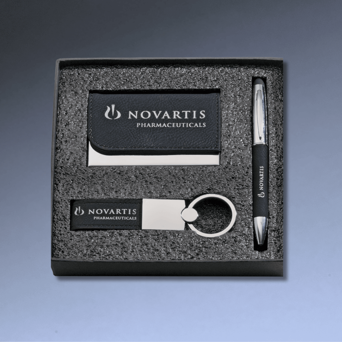 Business Card Gift Sets - Engraved Professional Gifts - Beechwood