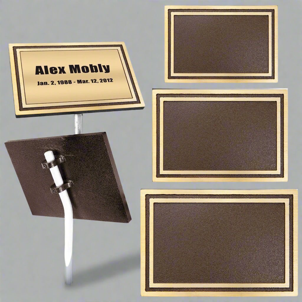 Cast Aluminum Signs & Plaques | Outdoor Memorial Plaque -