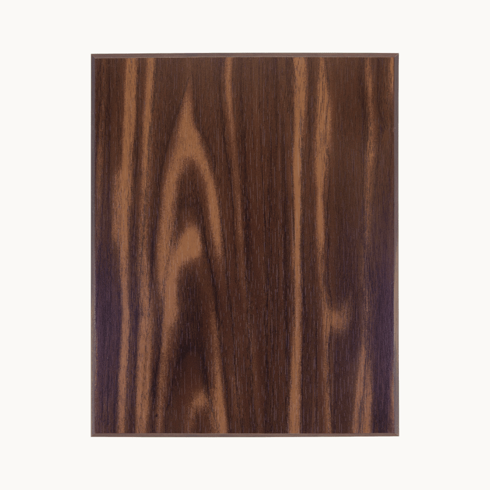 Cherry, Oak and Walnut Finish Plaque Boards | Add Plate or Frame - Cherry