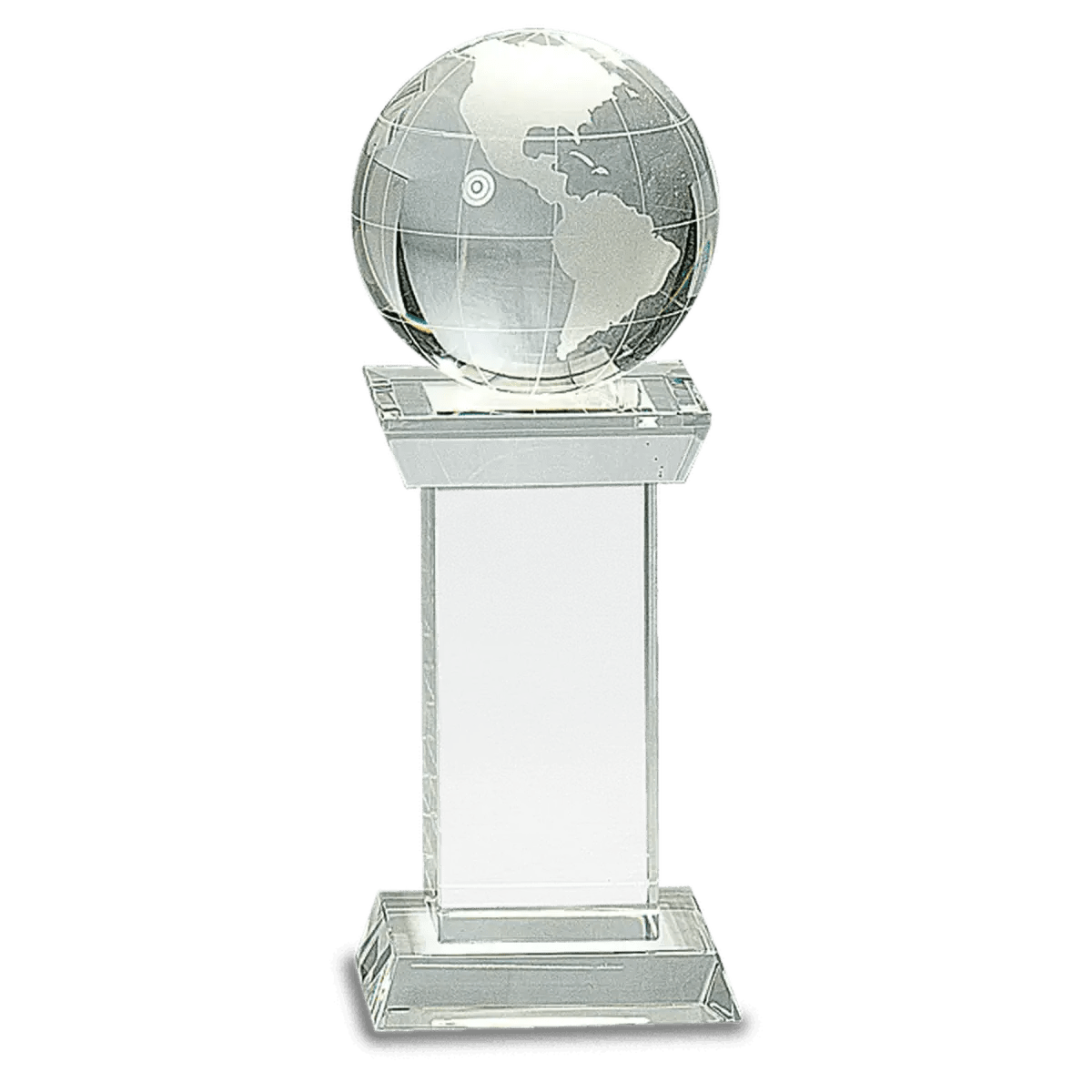 Crystal Globe Awards and Gifts - Globe in Hand