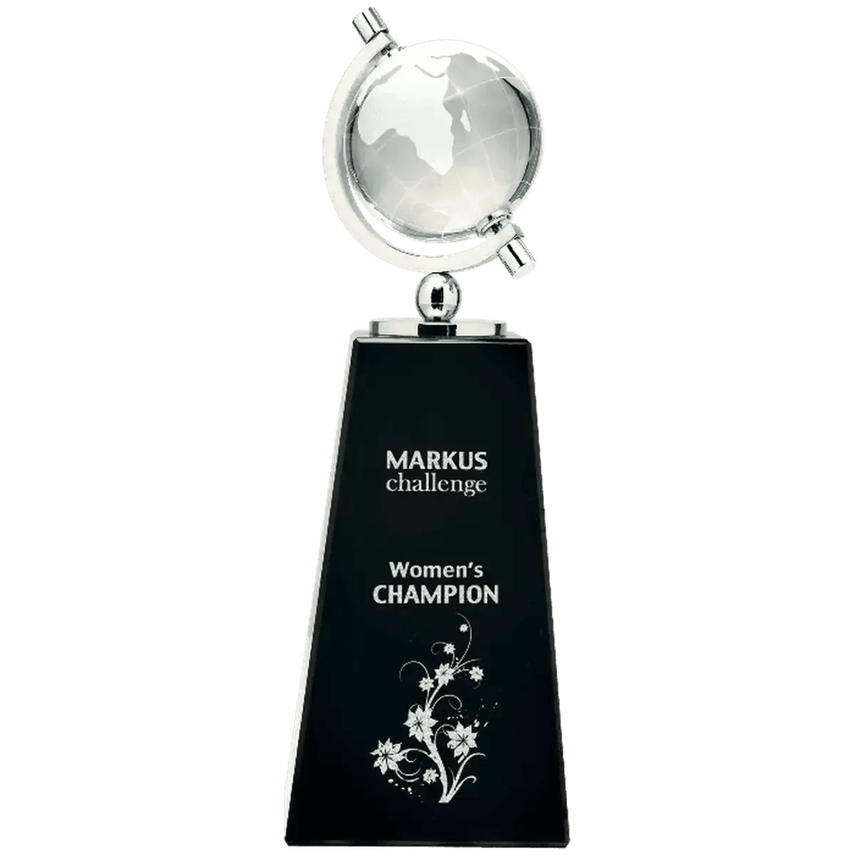 Crystal Globe Awards and Gifts - Globe in Hand