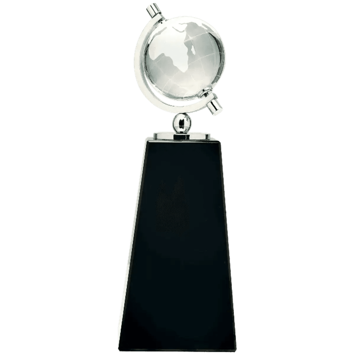 Crystal Globe Awards and Gifts - Globe in Hand
