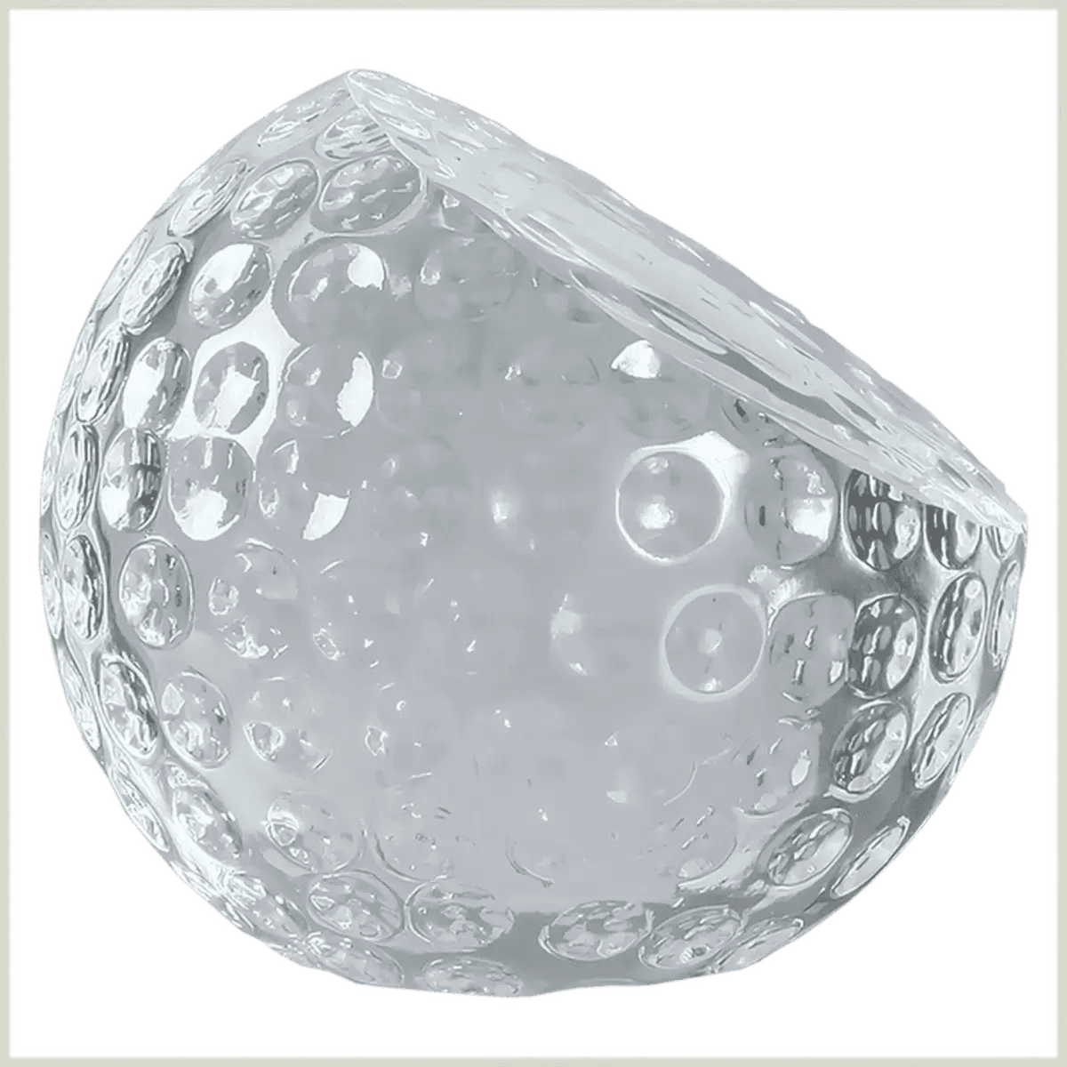 Crystal Golf Awards – Premium Recognition Trophies - 3D Etched Golf Green Scene on Crystal Tablet