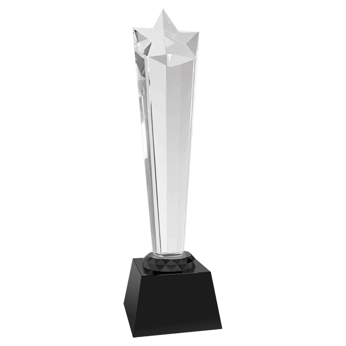Crystal Star Awards and Paperweights with Custom Engraving Star Paperweight / None / 5" (L) x 5" (H)
