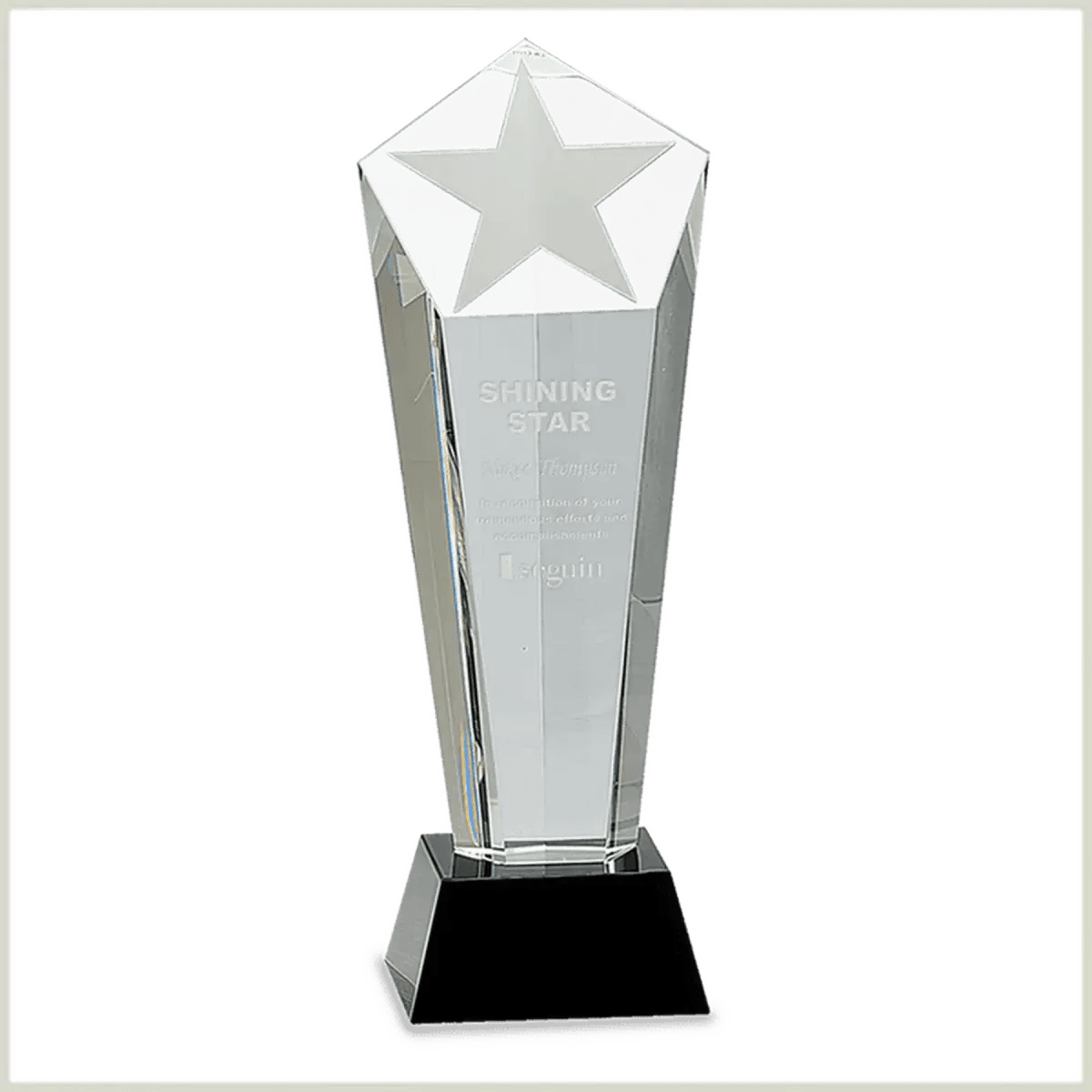 Crystal Star Awards - Star Column