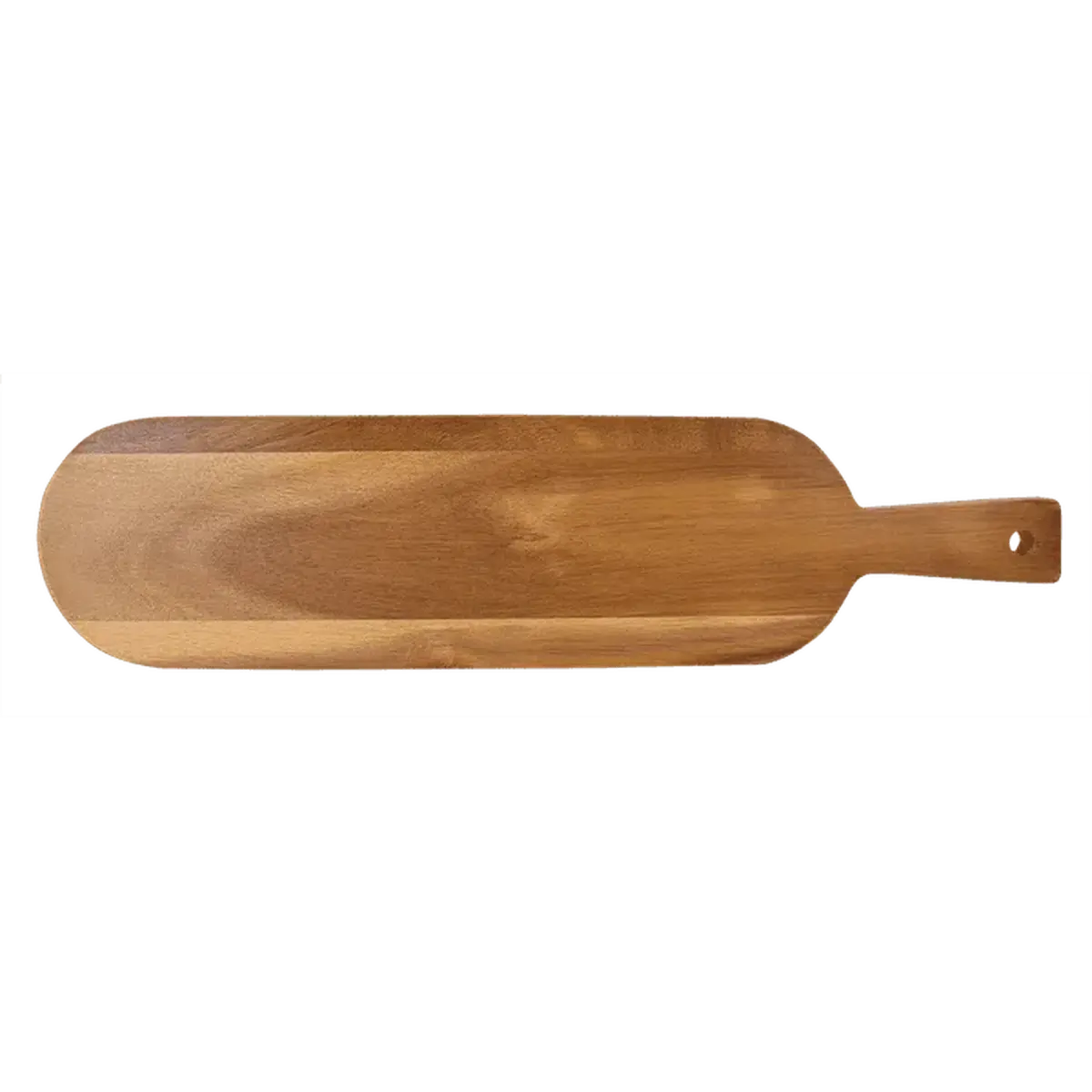 Personalized Acacia Wood Serving and Tasting Board with Slate Coasters 18 1/2" x 4 1/4"