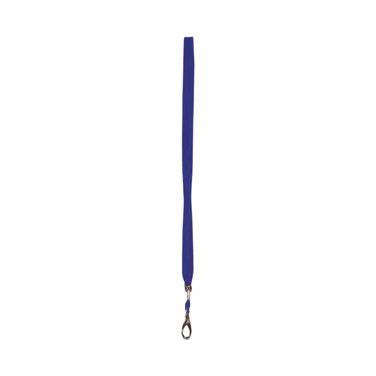 Custom Convention Badge Accessories – Holders, Clips, and Lanyards Blue Nylon Lanyard (3/8" x 36")