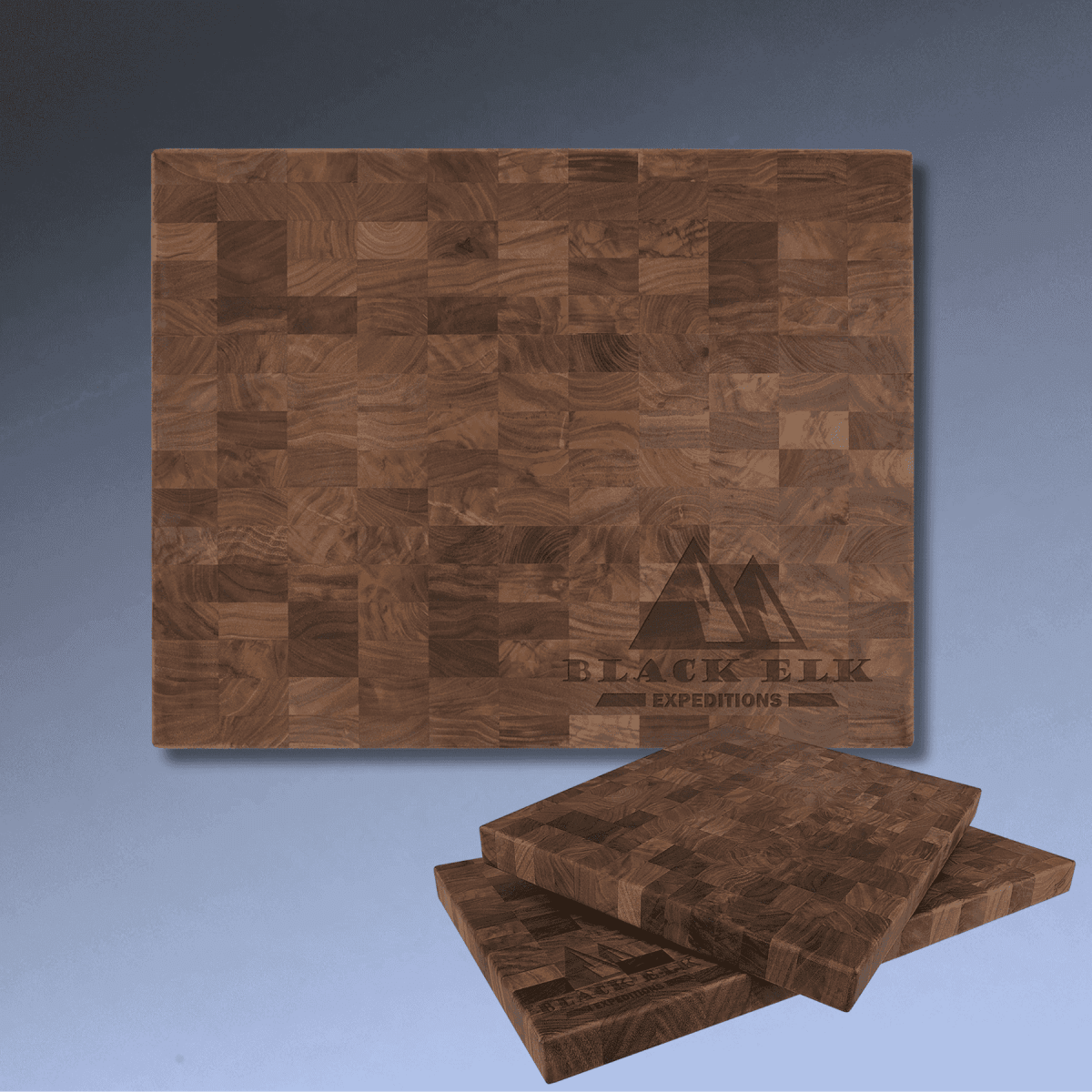 Custom Engraved Butcher Block Cutting Boards - Walnut or Maple - Genuine Maple Butcher Block