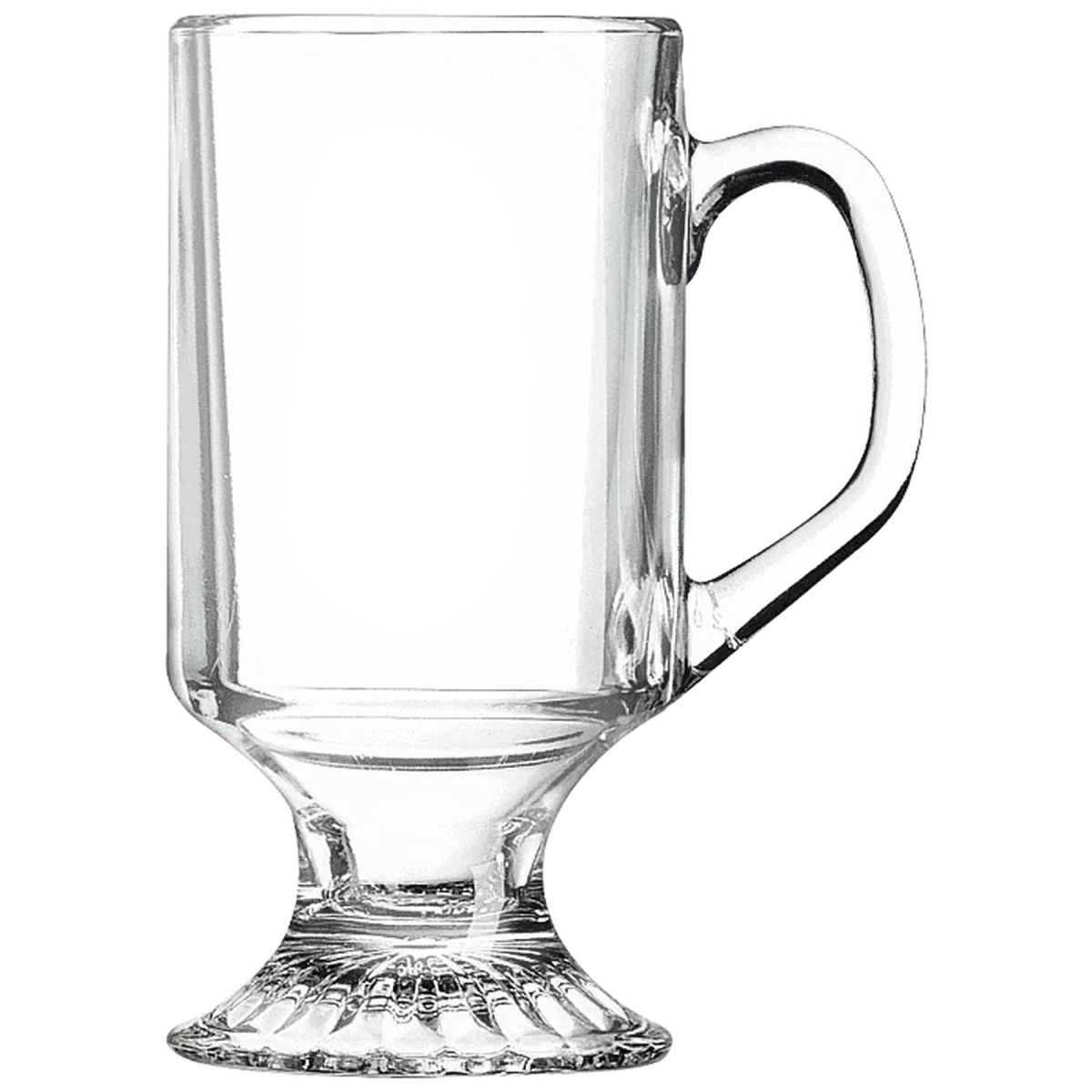 Personalized Polar Camel Glass Coffee Mugs - Custom Engraved Drinkware 10 oz. / Footed / Single