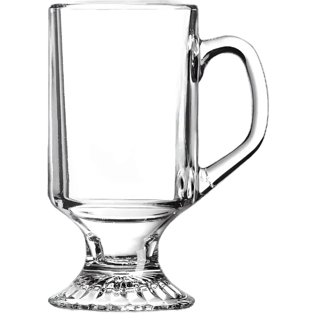 Personalized Polar Camel Glass Coffee Mugs - Custom Engraved Drinkware 10 oz. / Footed / Single