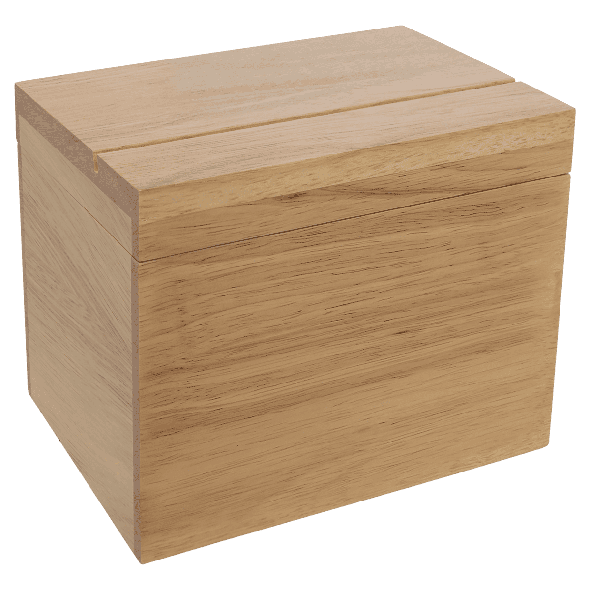 Custom Engraved Wood Keepsake Box - Personalized Memory Box 6 5/8" (L) x 4 7/8" (W) x 5 1/2" (H)