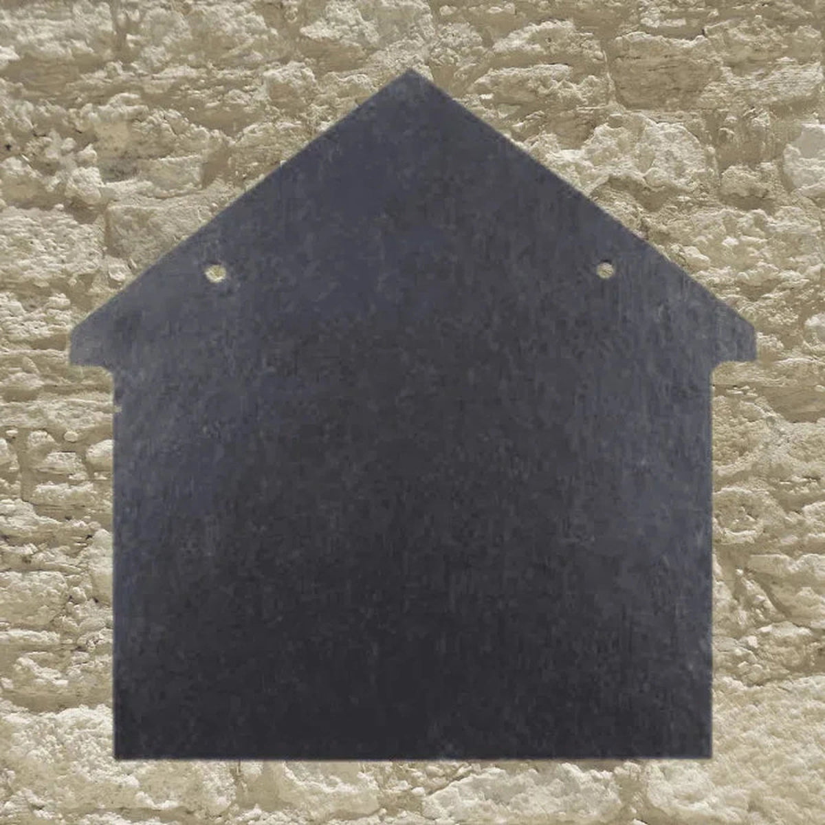 Engraved House-Shaped Slate Plaques - Customizable Welcome Signs 8" x 8" / Design My Own