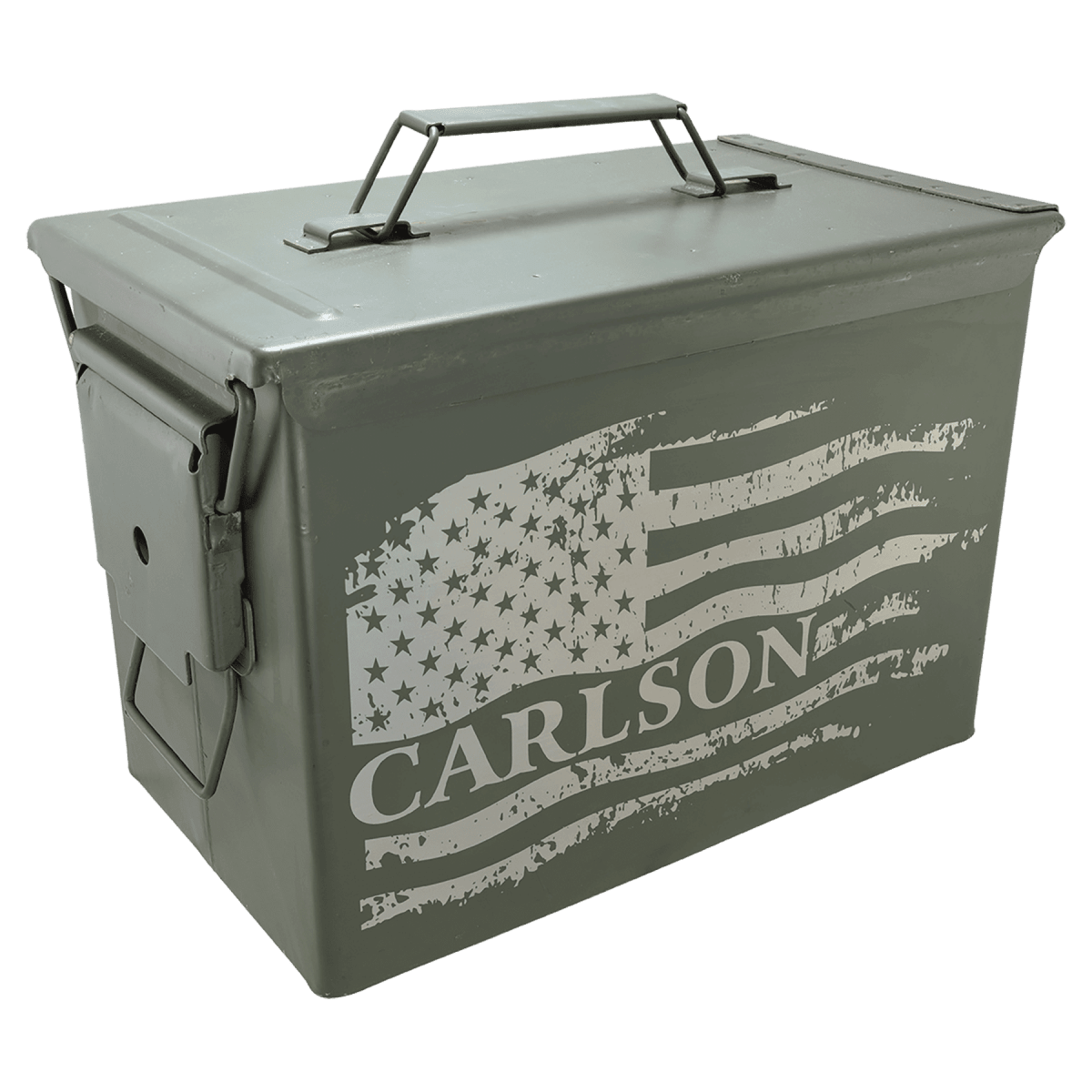 Custom U.S. Military Surplus Ammo Can – Authentic Tactical Gear - LightForce Laser Engraving, LLC