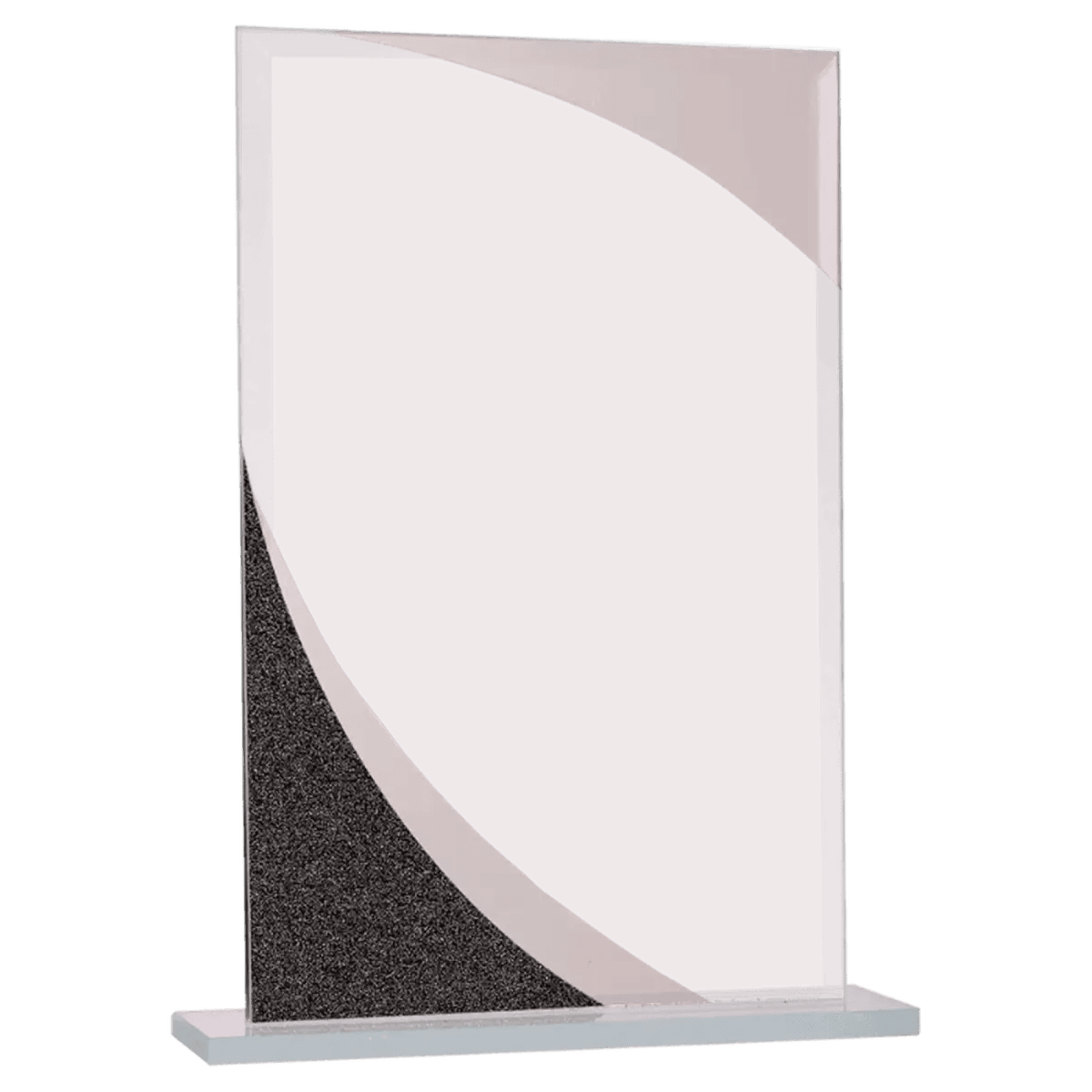 Designer Glass Awards – Personalized Art Deco - Inspired Recognition - Diamond