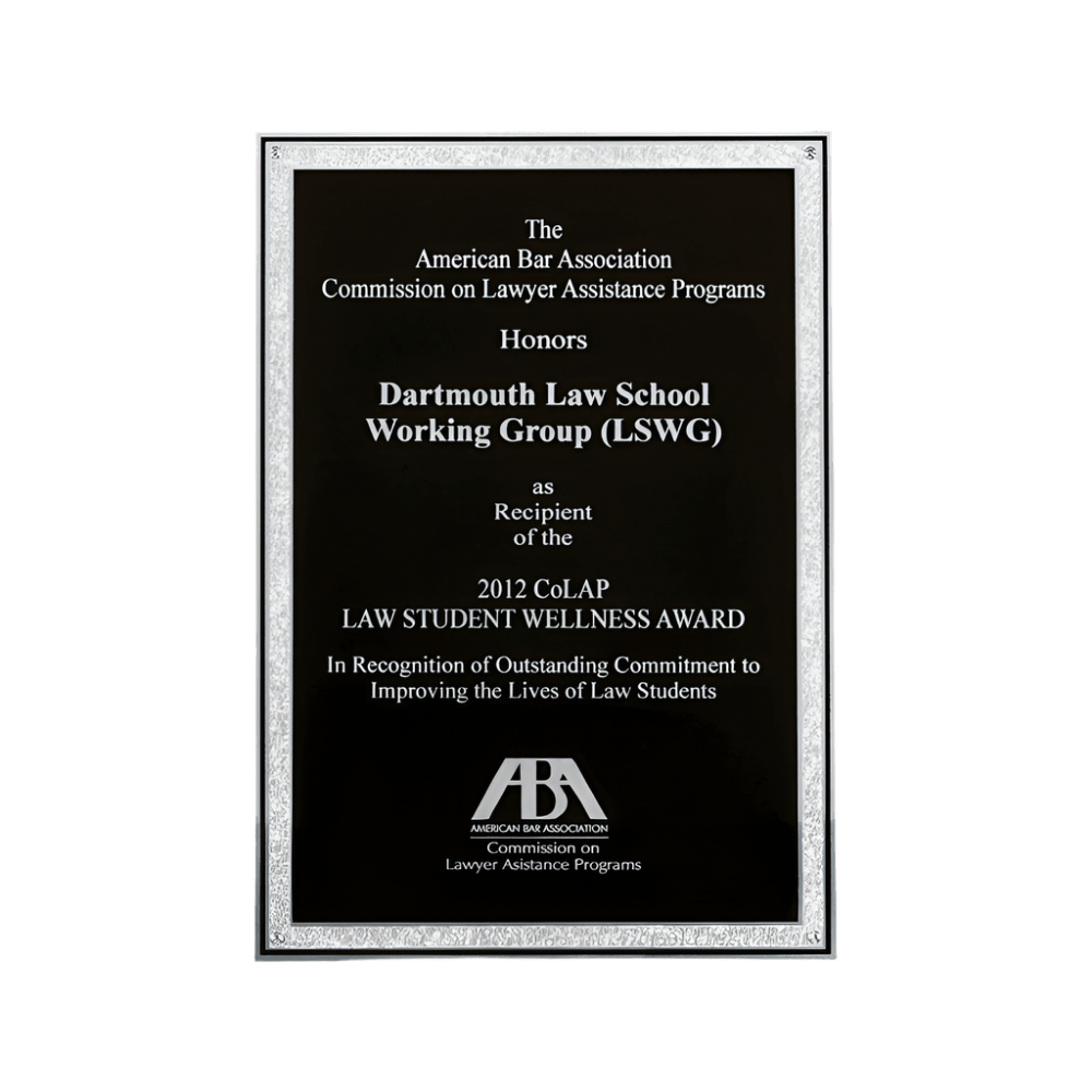 Elegant Black Plaque Plate with Silver Florentine Border - Silver Florentine Border