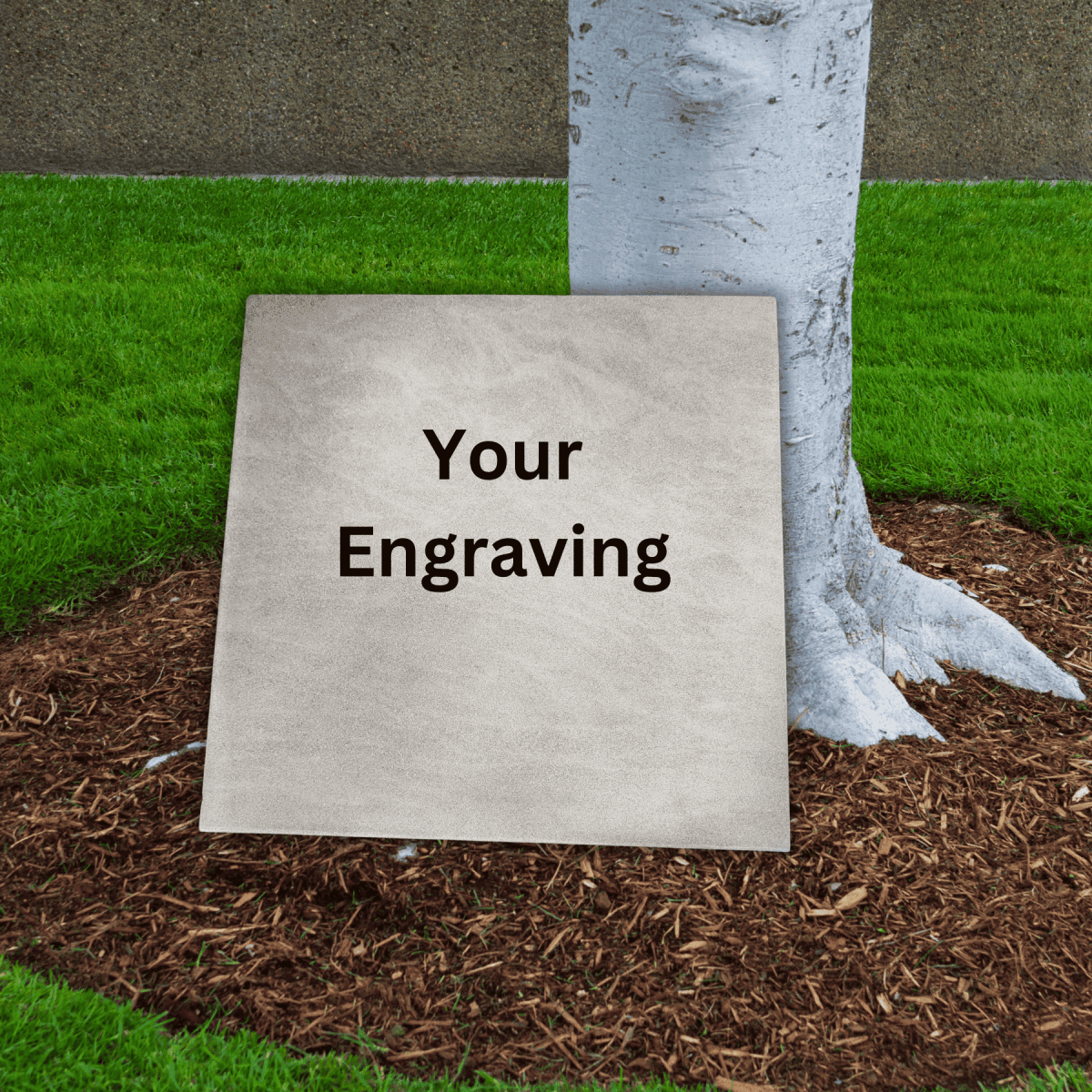 Engraved Limestone Memorials – Tribute Landscape Markers Limestone / 1" x 1" x 2" (Thick)