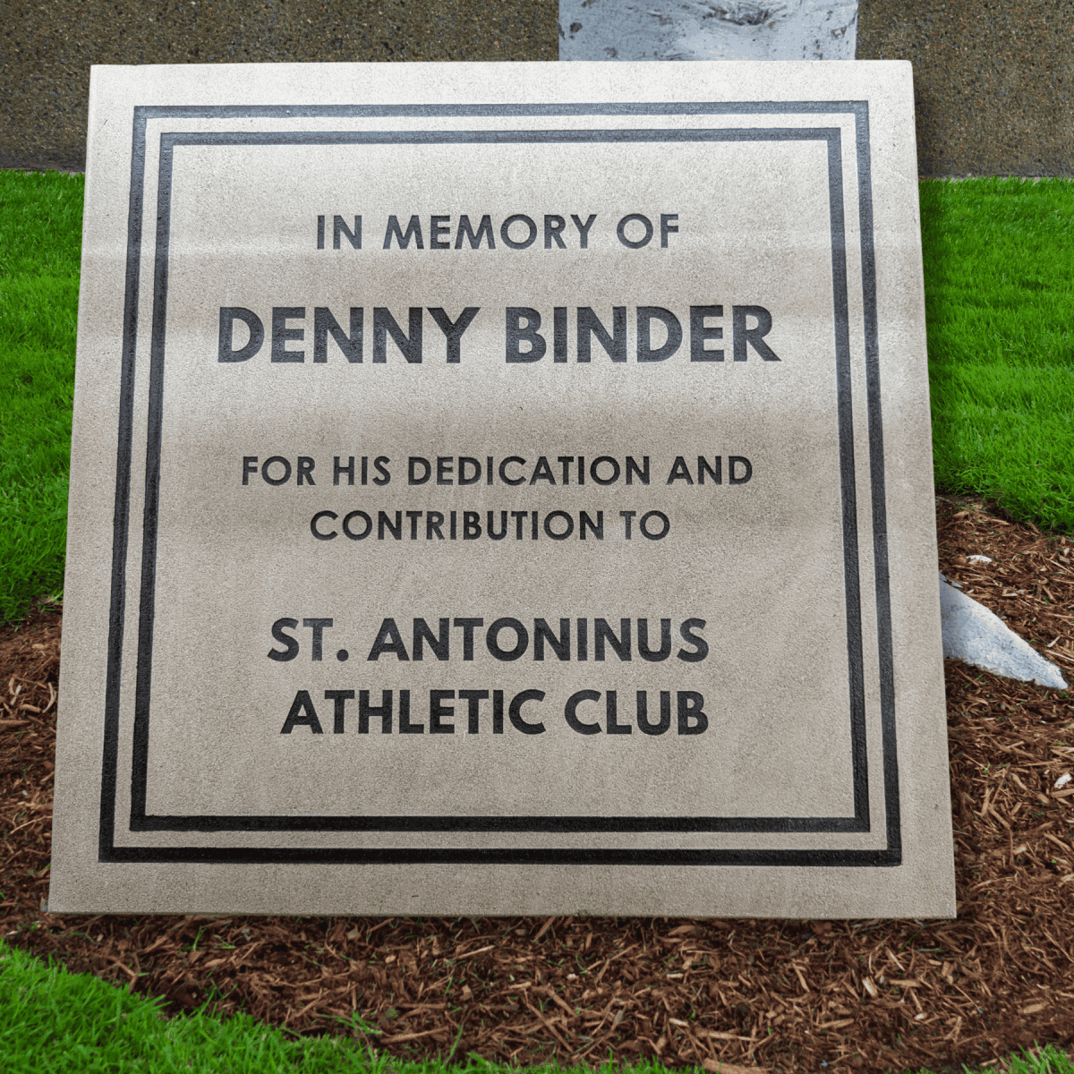 Engraved Limestone Memorials – Tribute Landscape Markers Limestone / 2' x 2' x 2" (Thick)