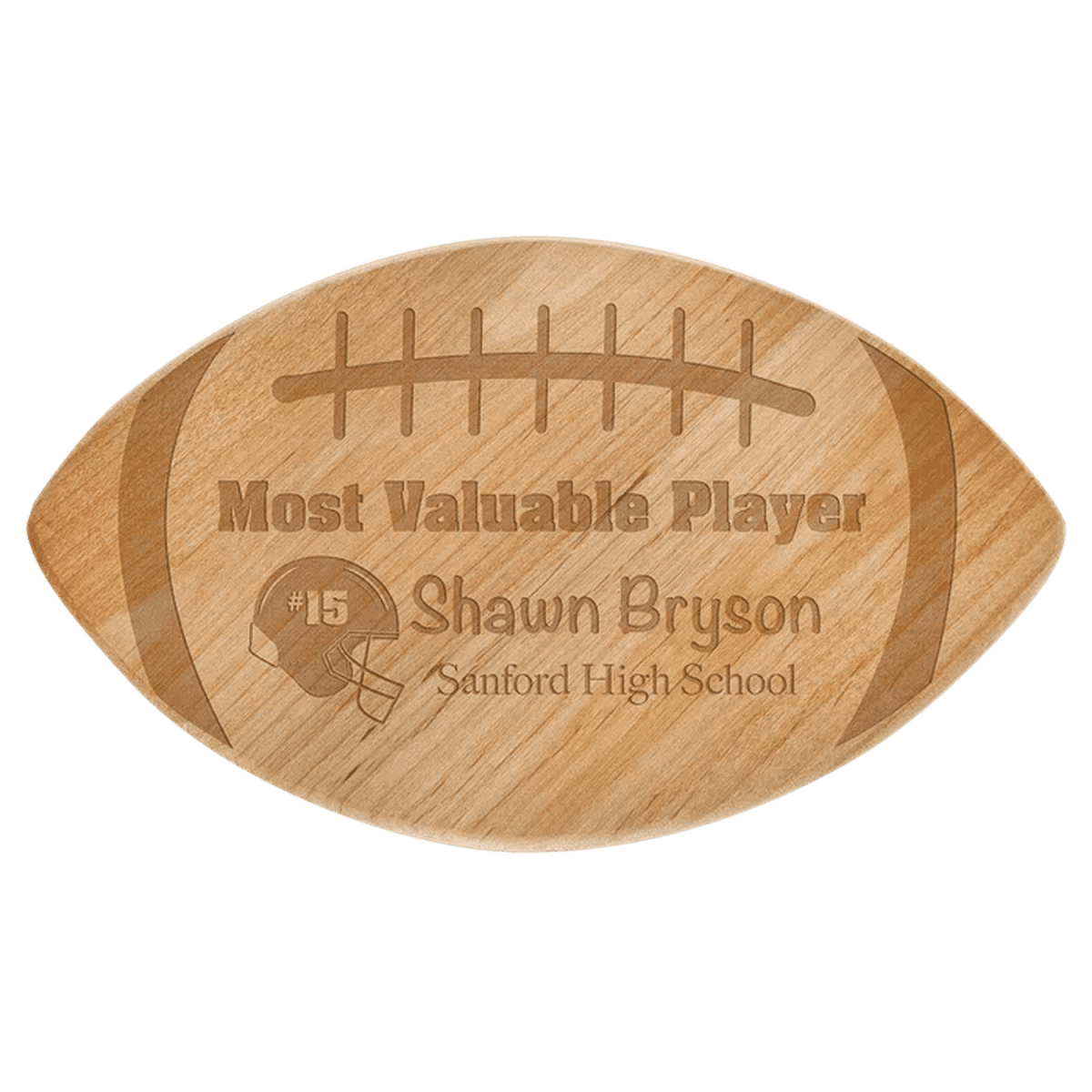 Engraved Wood Sport and Specialty Plaques – Made in the USA - Number 1