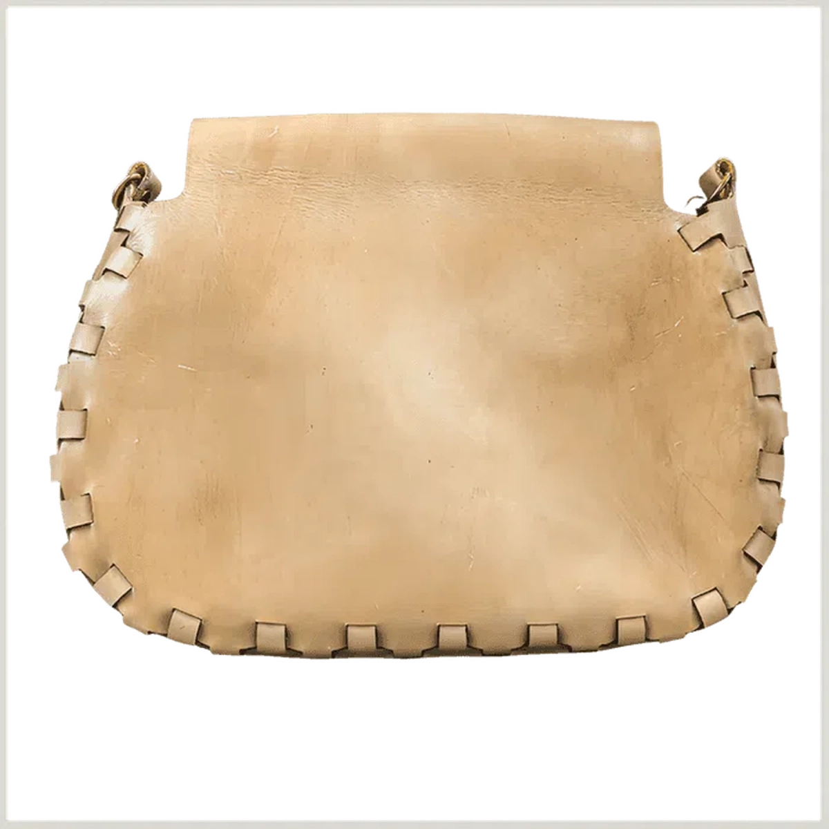 Custom Made Leather Purses and Clutches Black - Sweetheart (11" x 9.5") / 22" Strap / Bronze Clasp