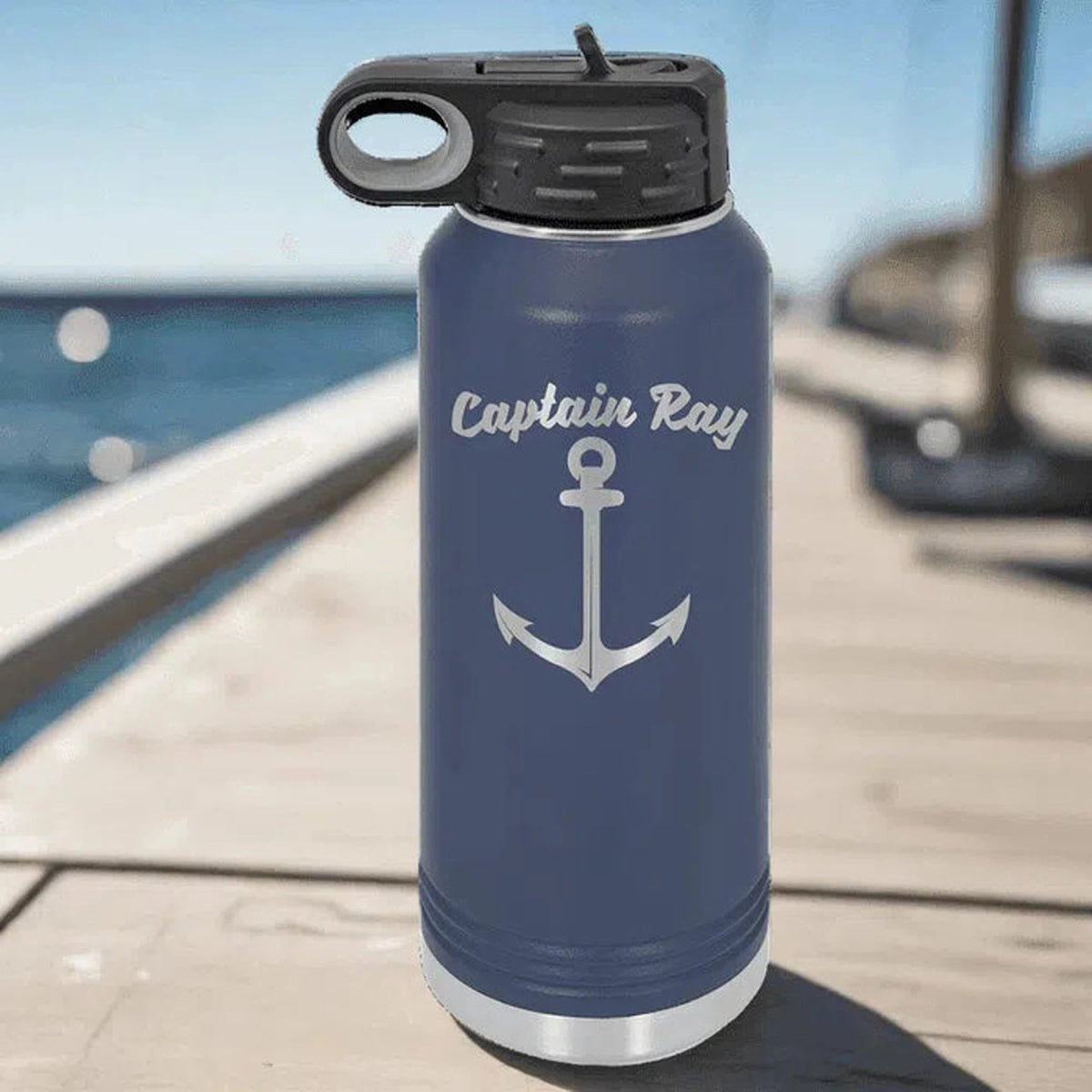 Insulated 32 oz Polar Camel Personalized Water Bottle Stainless