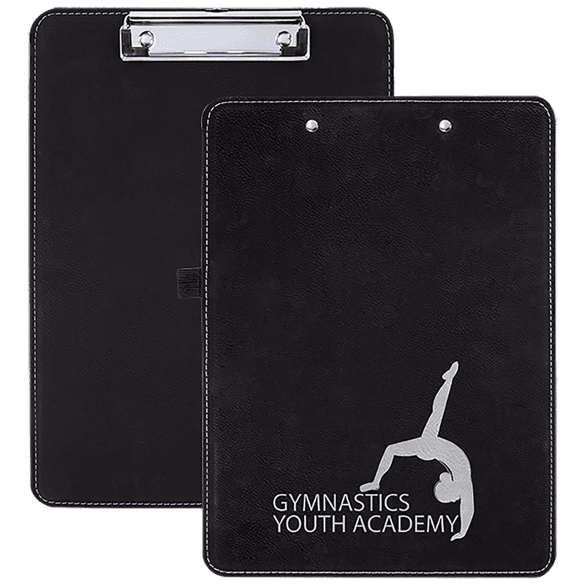 Personalized Clipboards for Office, Healthcare and Event Use Black/Silver