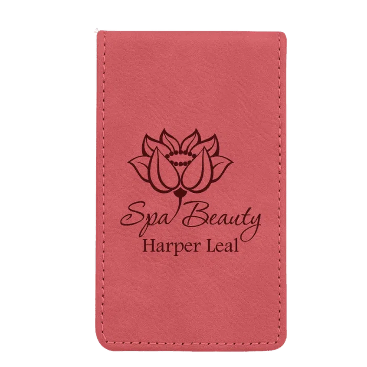 Personalized Manicure Gift Set in Leatherette Colors Pink