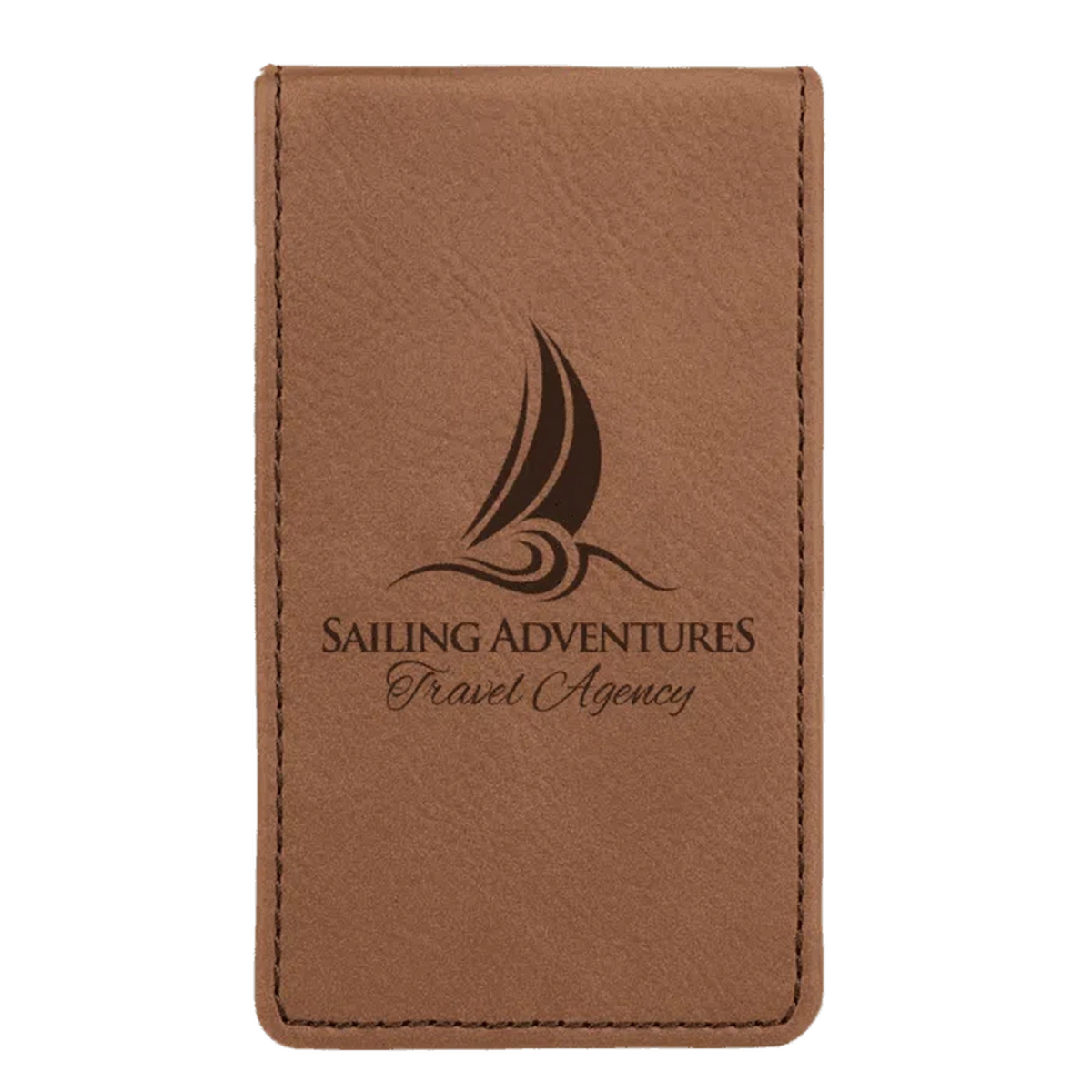 Personalized Manicure Gift Set in Leatherette Colors Dark Brown