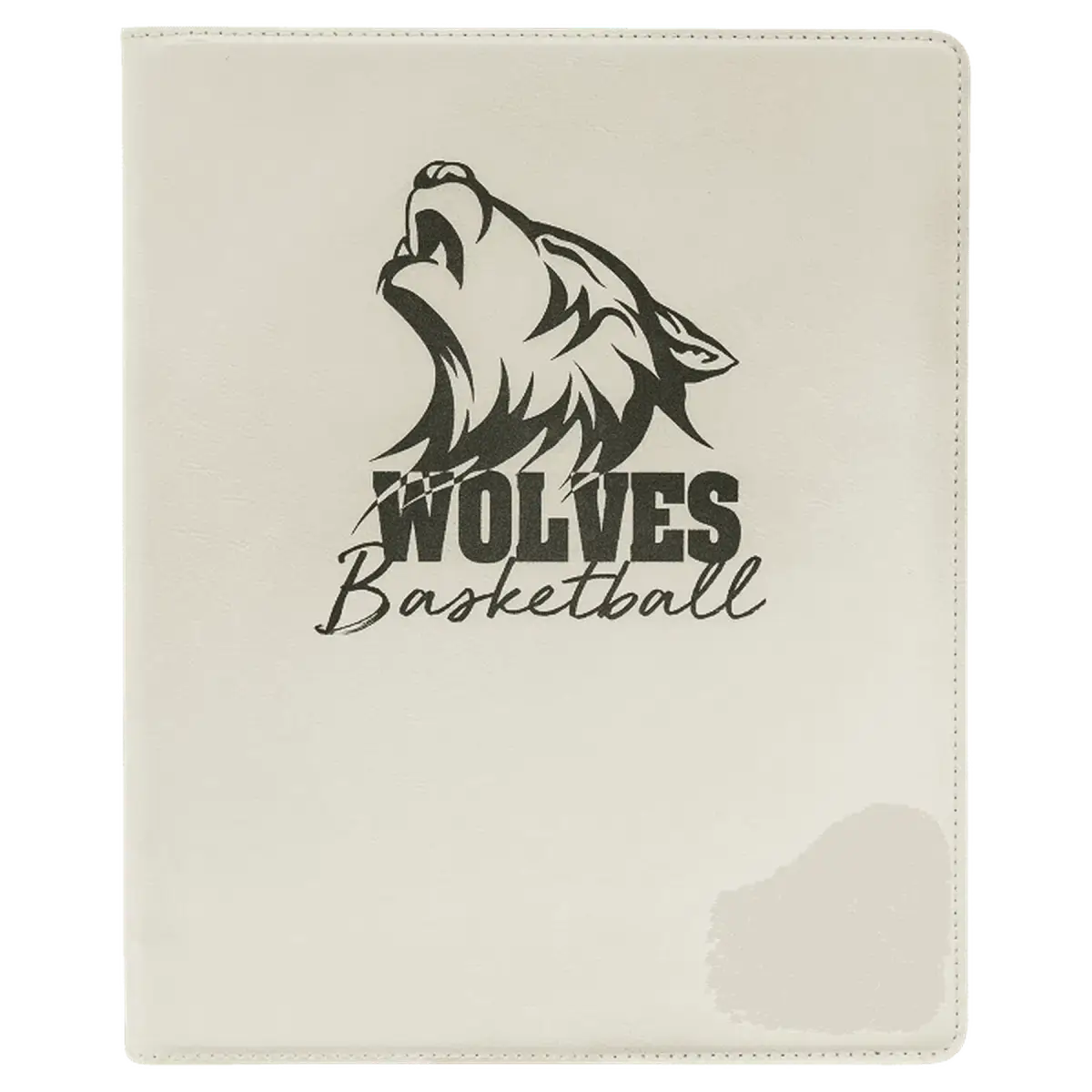 Leatherette Professional Portfolio (9 1/2 x 12) White